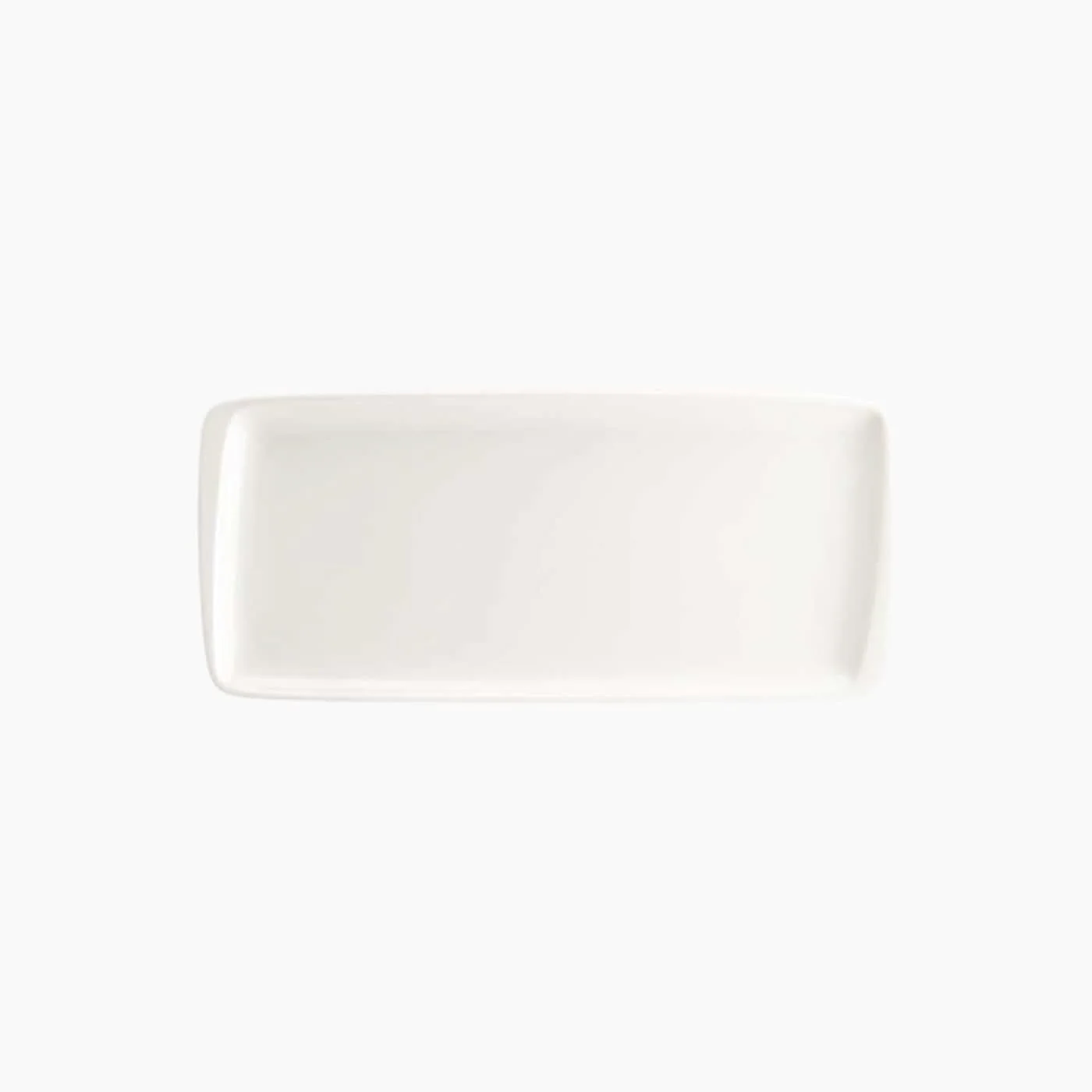 Bonna White Rectangular Plate