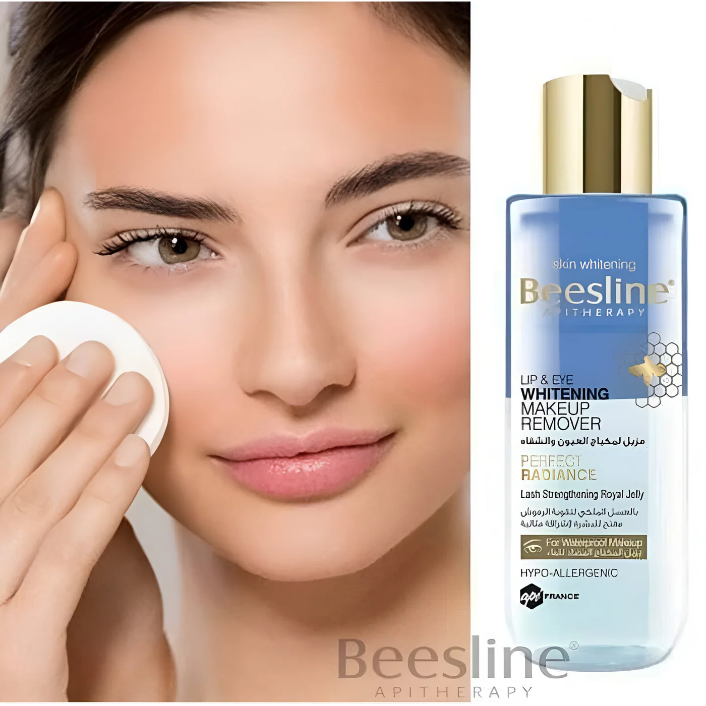 Beesline Whitening Eye & Lips Make-Up Remover - Image 2