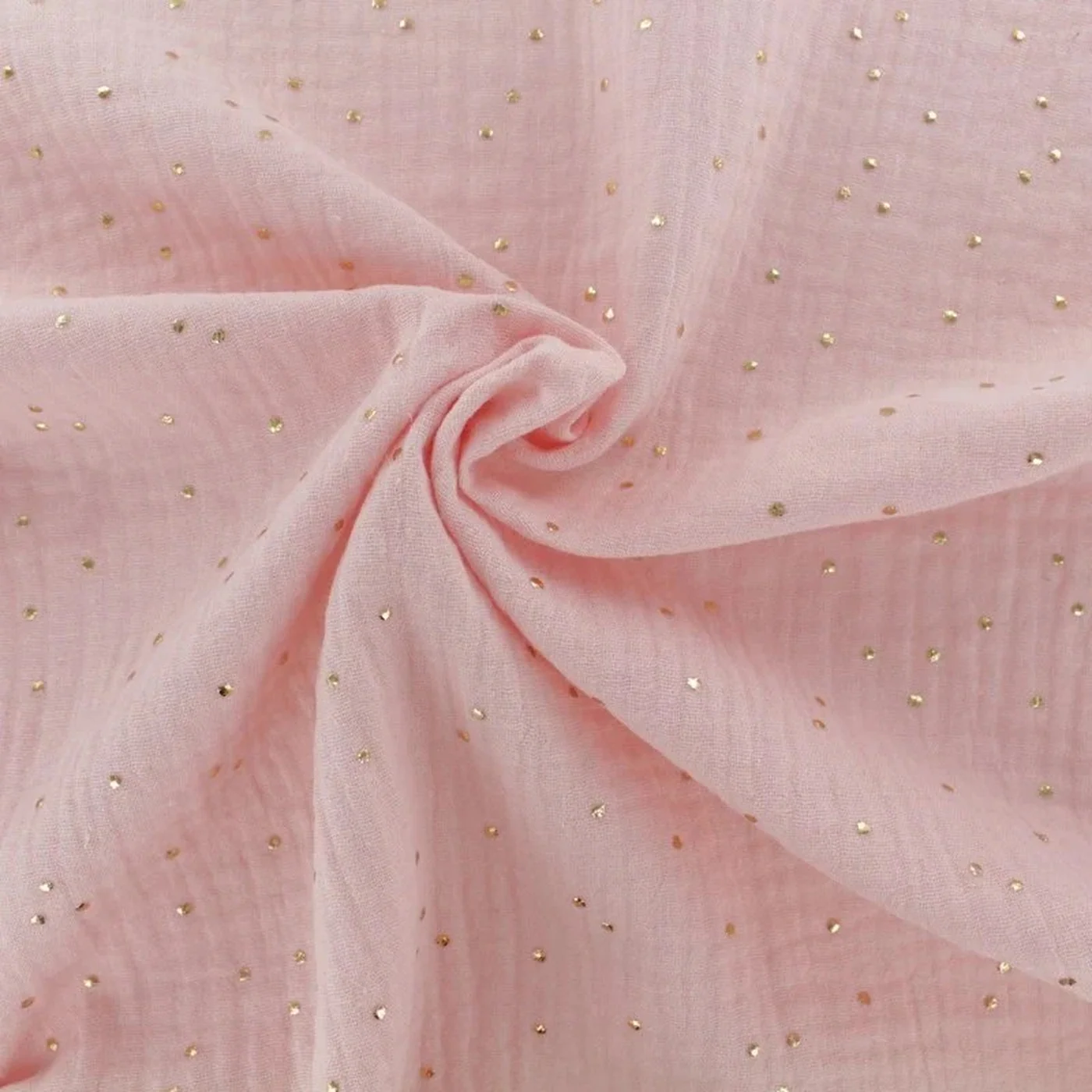 Wigiwama Canopy Pink With Gold Dots - Image 2