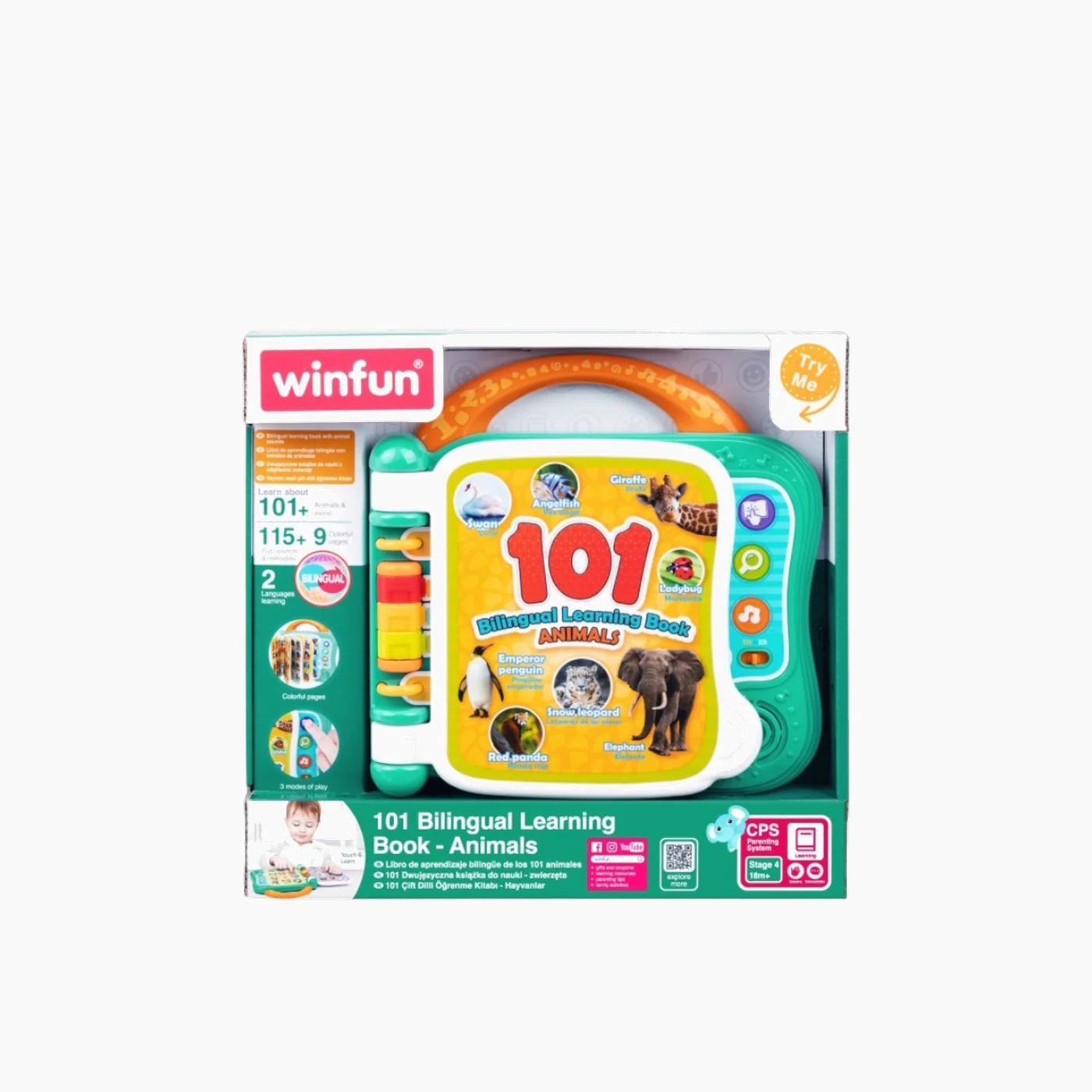 Winfun 101 Learning Book Educational Toy - Image 4