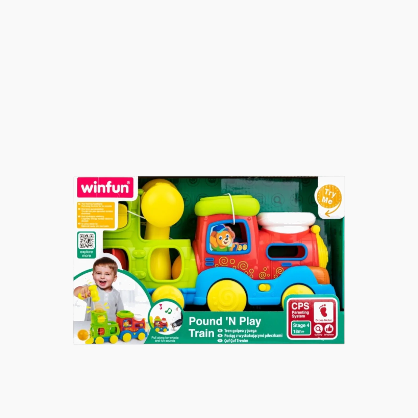 Winfun Pound 'N Play Train Toy - Image 5