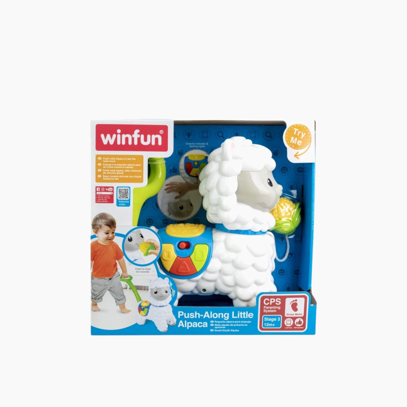 Winfun Push-Along Little Alpaca Toy - Image 3