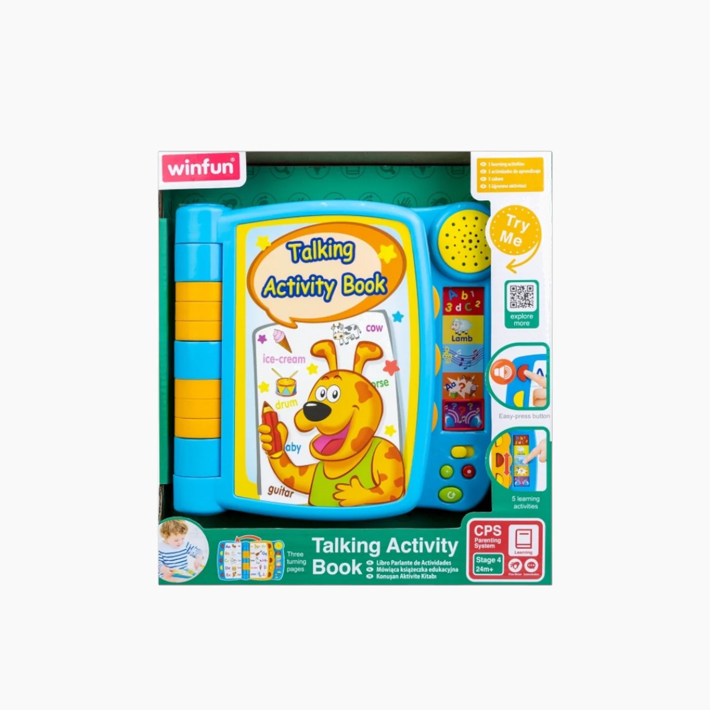 Winfun Talking Activity Book Interactive Toy - Image 5