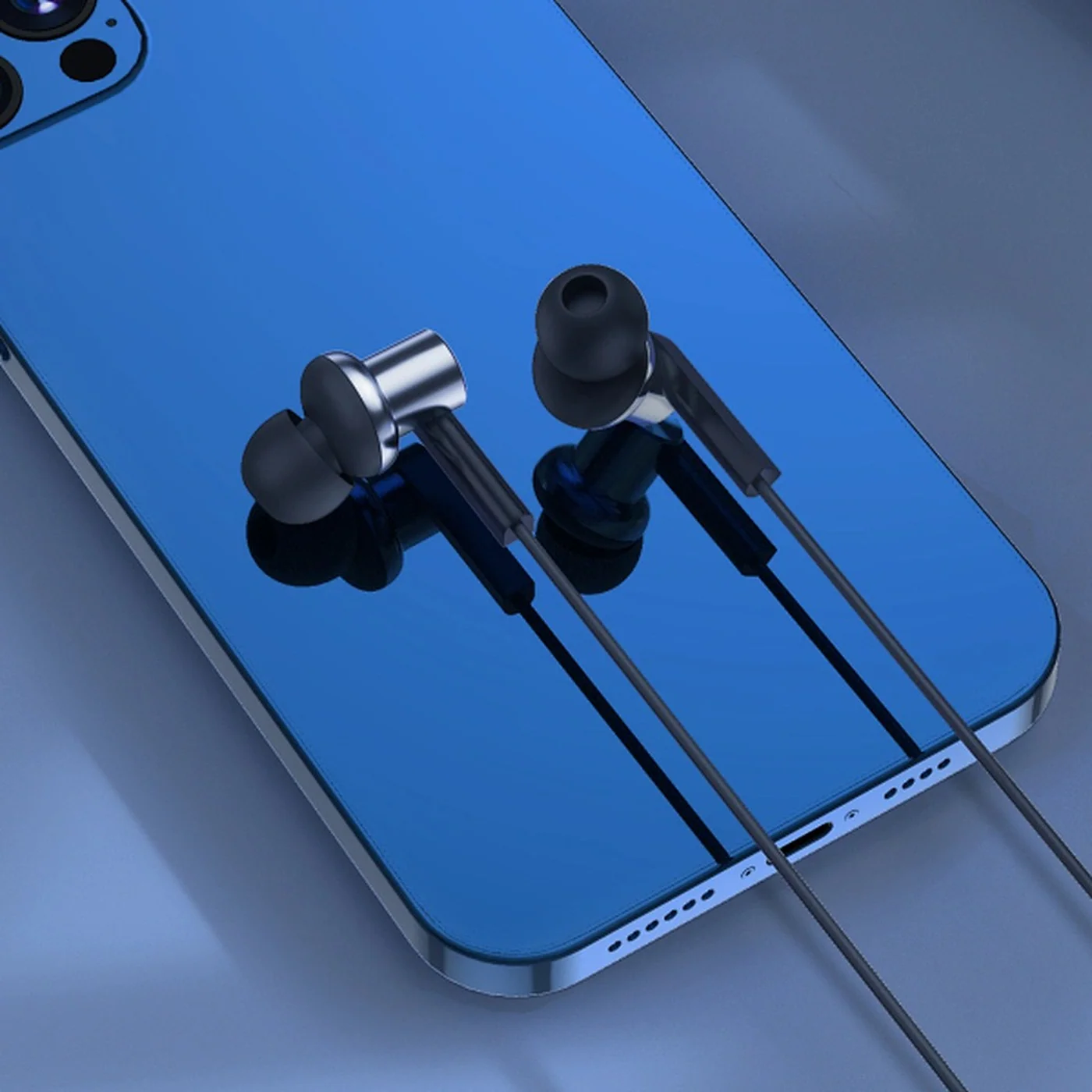 WiWU Earphones Jack Wired 3.5 Connecter - Image 5