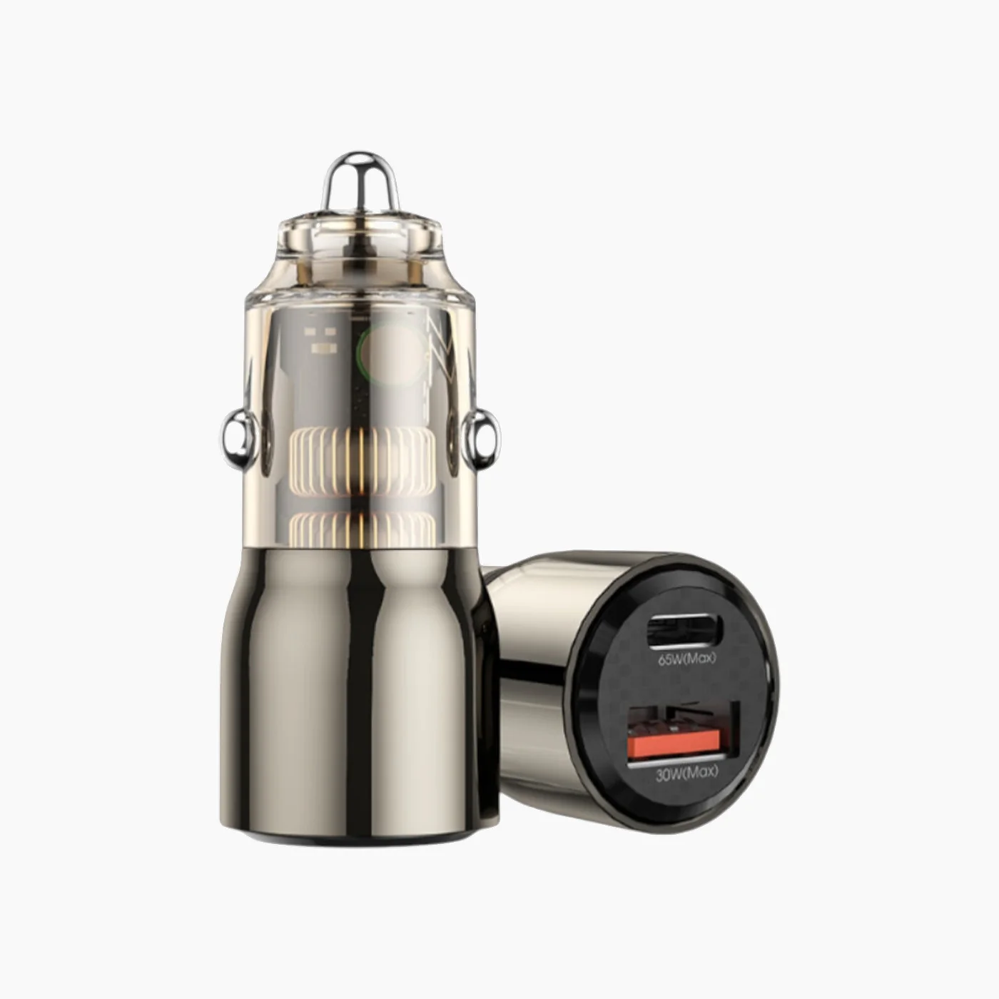WiWU Fast Car Charger USB+Type-C  (95W) - Image 2