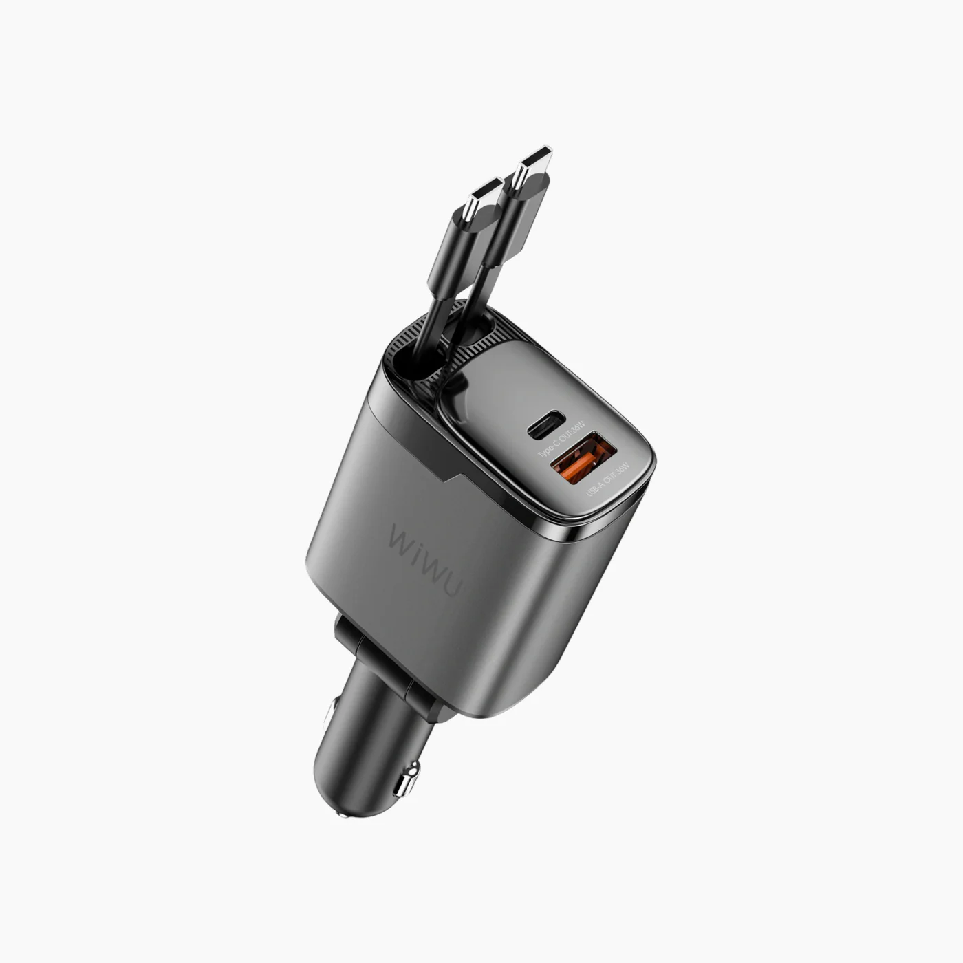 WiWU WI-CC034 Helix Pro GaN Multi-Port Fast Car Charger (111W) - Image 3