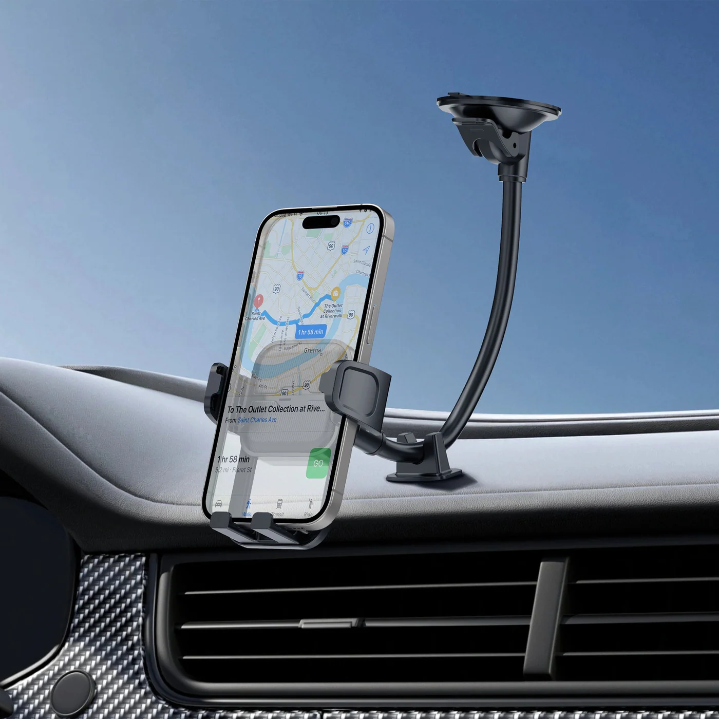 WiWU Wi-CH059 Gentleman Car Holder - Image 5