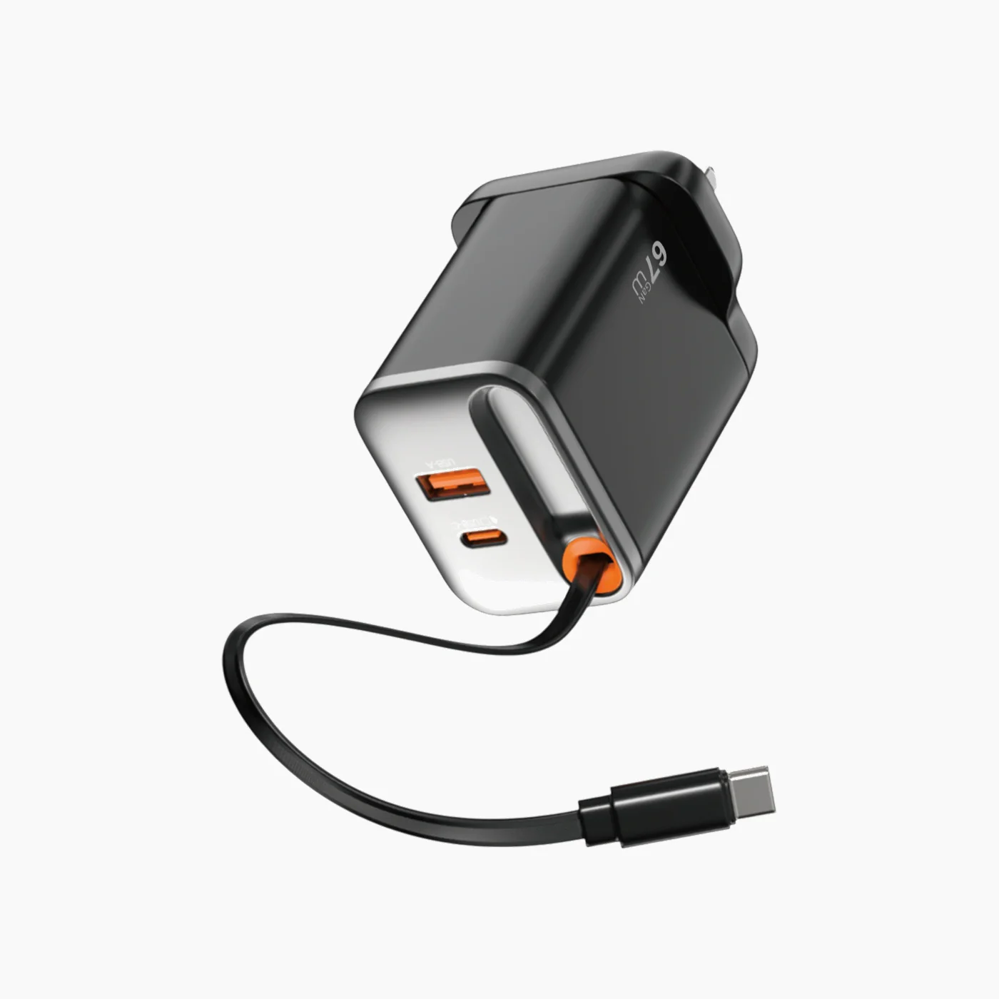 WiWU Wi-G020 Helix GaN Fast Charger Adapter - Image 2