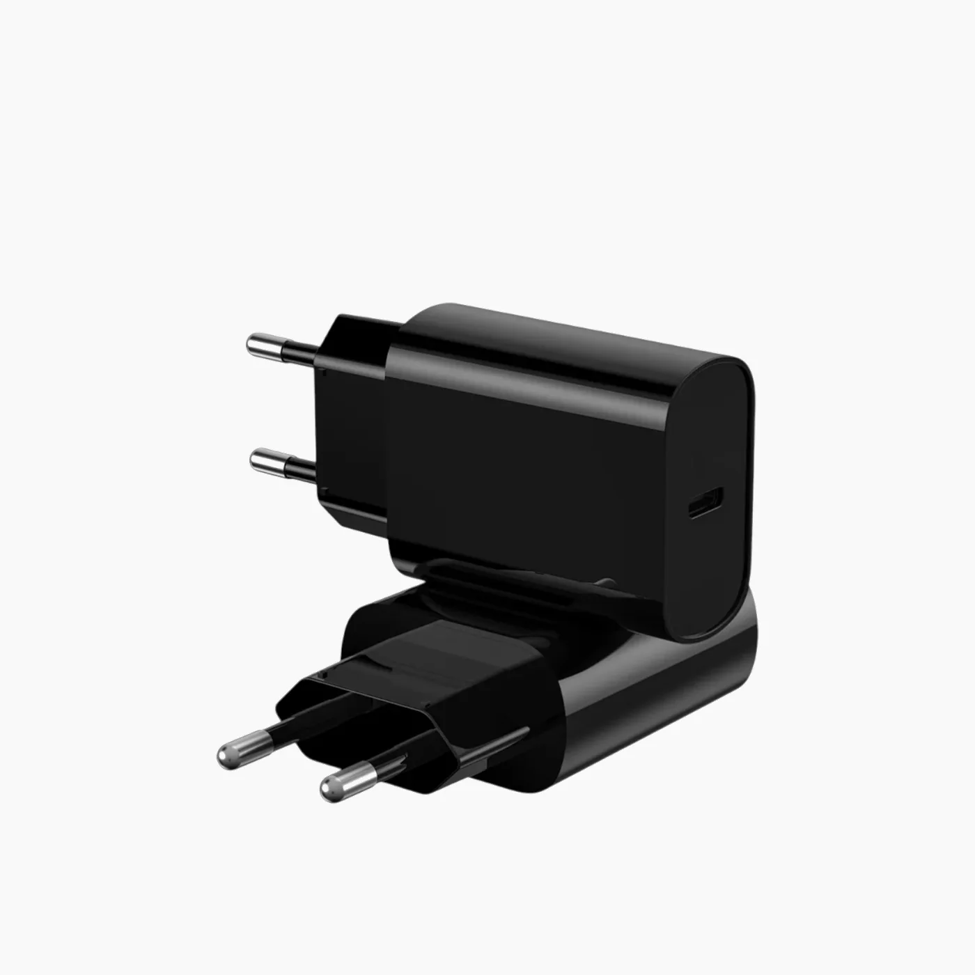 WiWU Wi-U001 USB C To Lightning Cable & EU Adapter