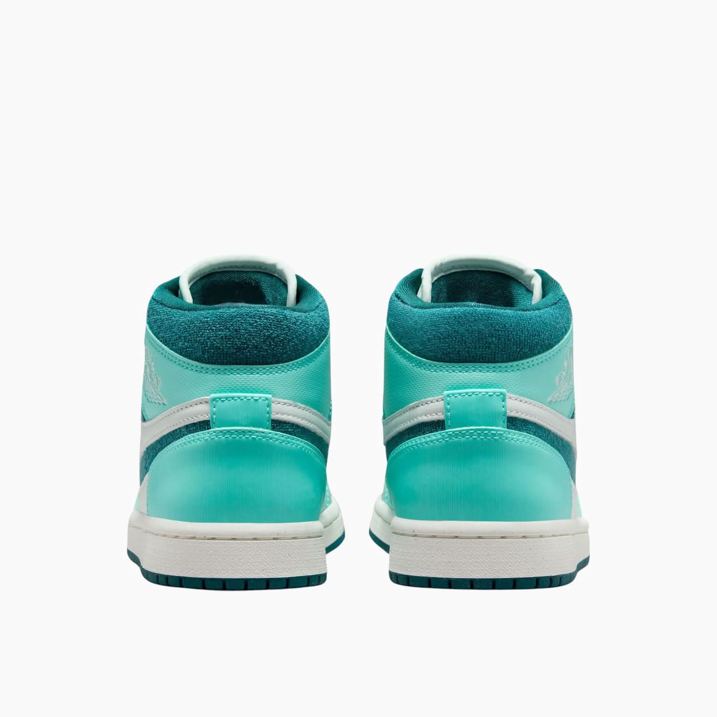 Air Jordan 1 Mid Bleached Turquoise Shoes - Image 5