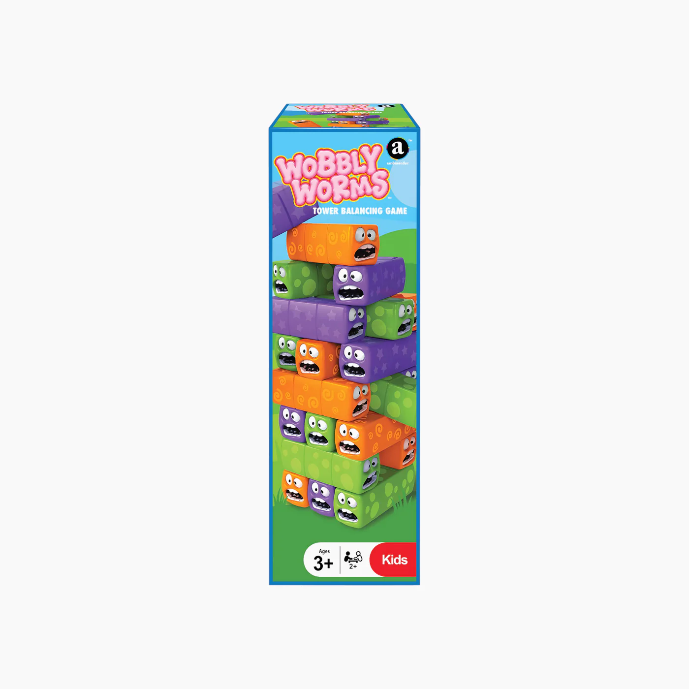 Ambassador Wobbly Worm Tower Balancing Game - Image 3