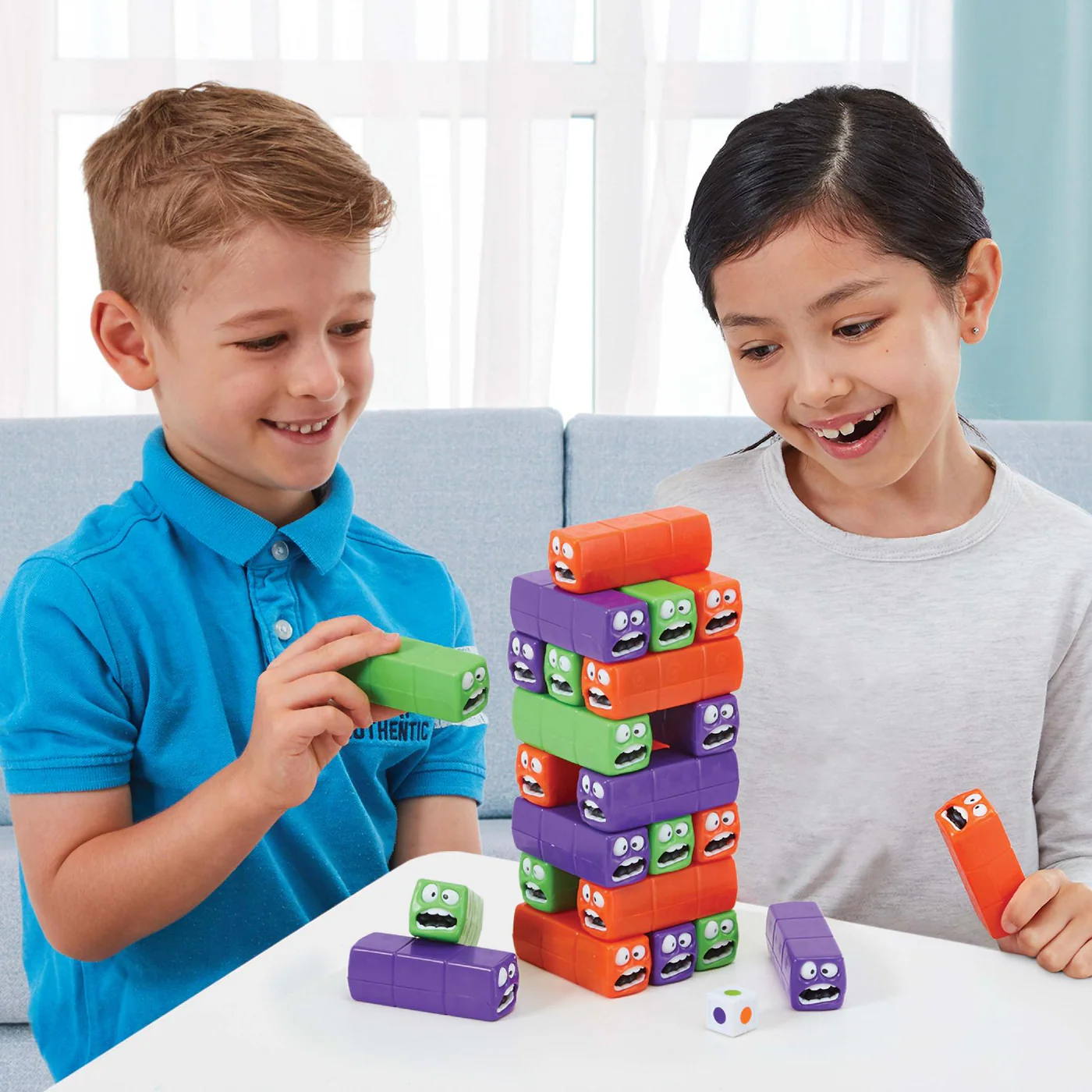 Ambassador Wobbly Worm Tower Balancing Game - Image 4