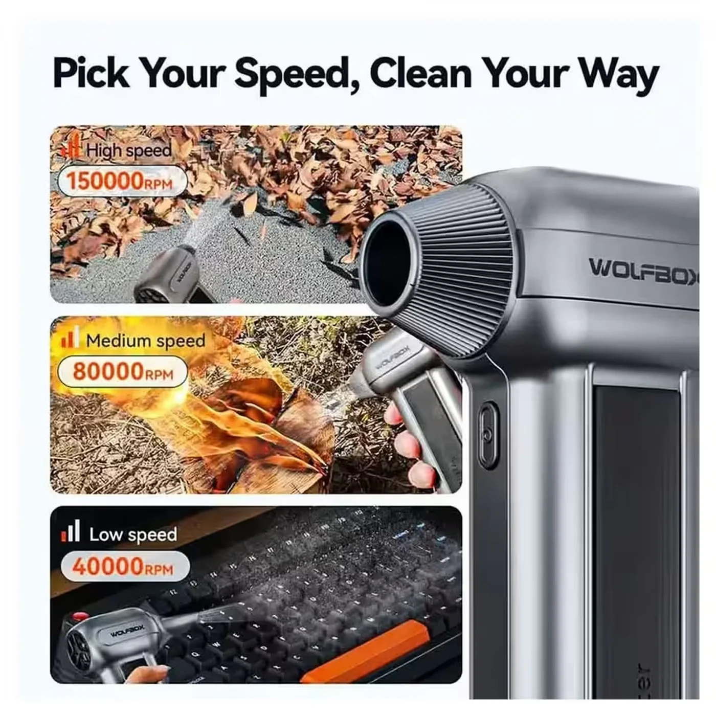 WOLFBOX Electric Air Duster - Image 10