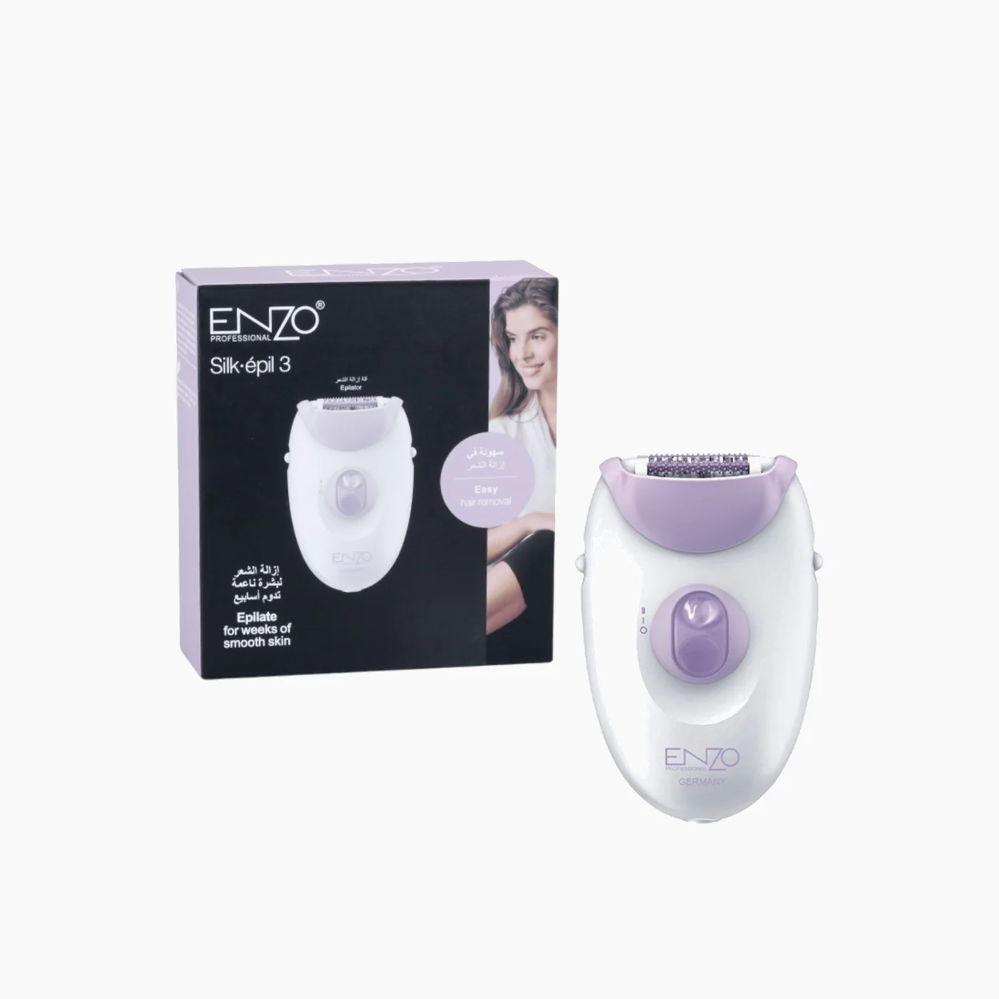 ENZO Women's Epilator Hair Remover