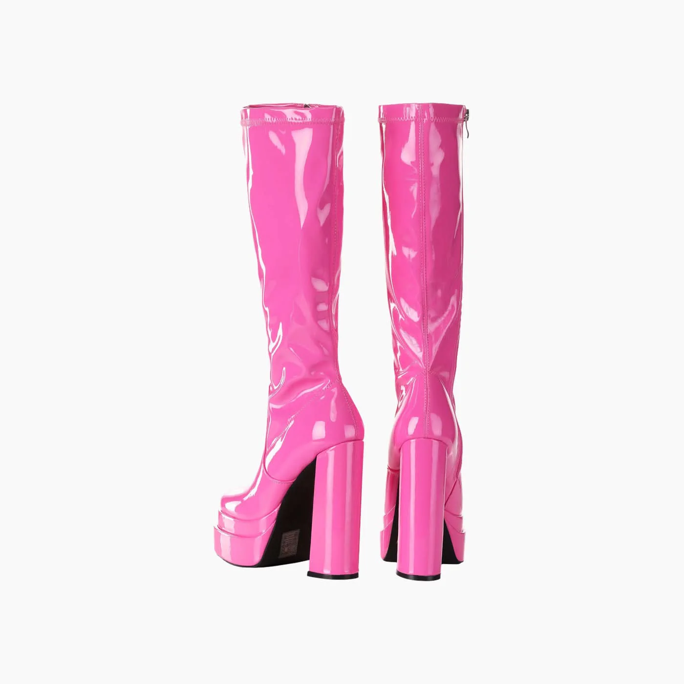 The Source Women's Fuchsia Gogo Boots - Image 3