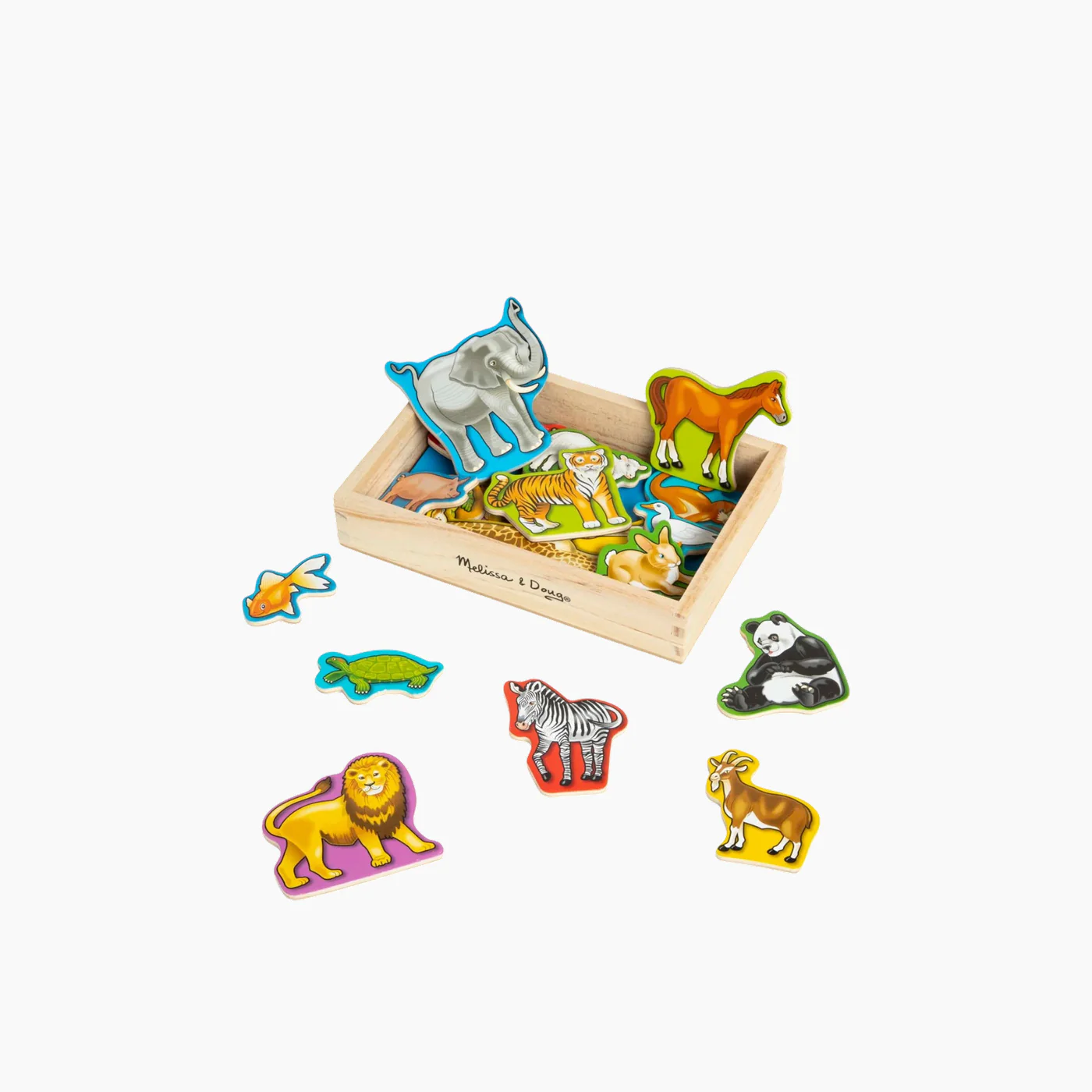 DEVELOPMENTAL TOYS Wooden Animal Magnets - Image 4