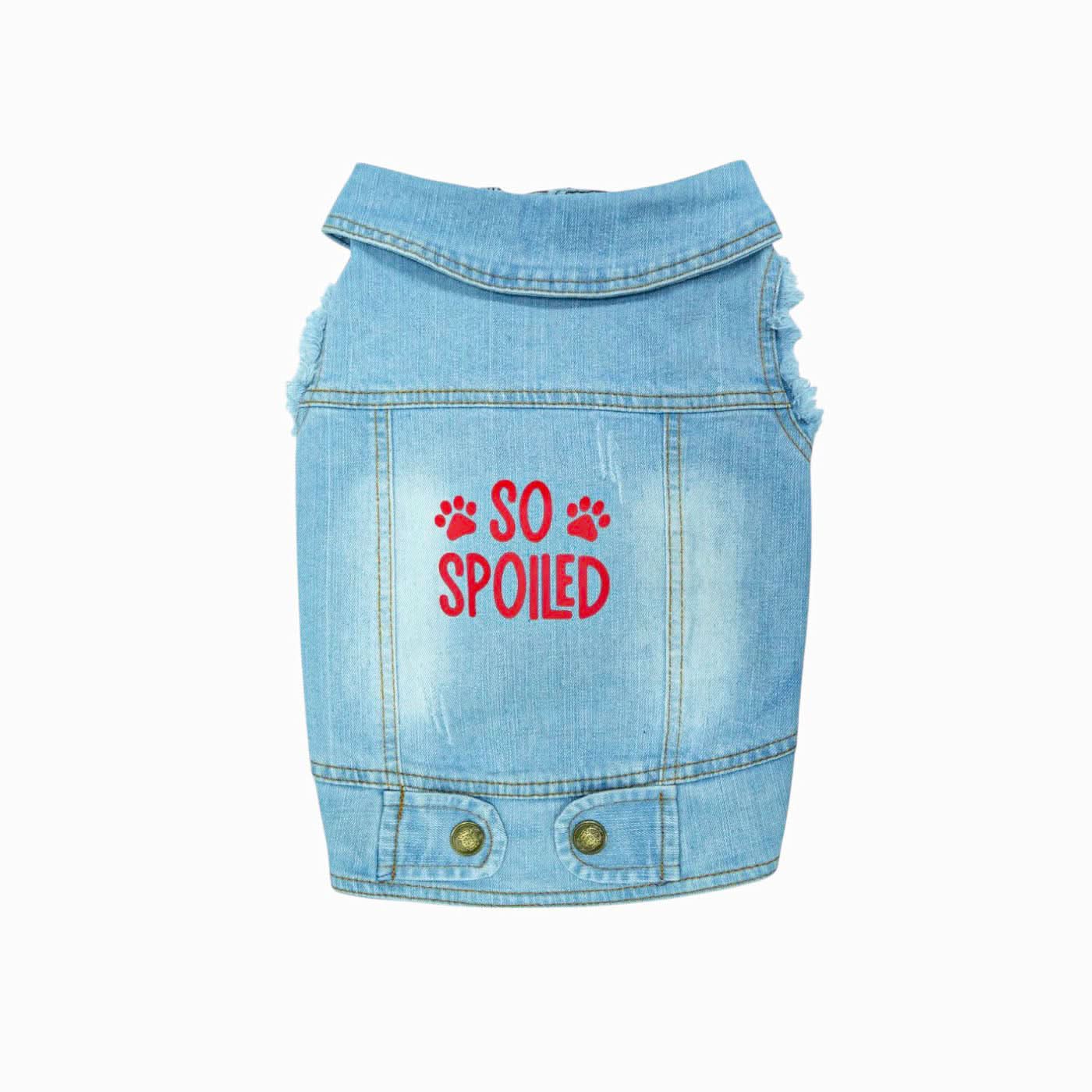 Best Buddies Dog Jeans Jacket