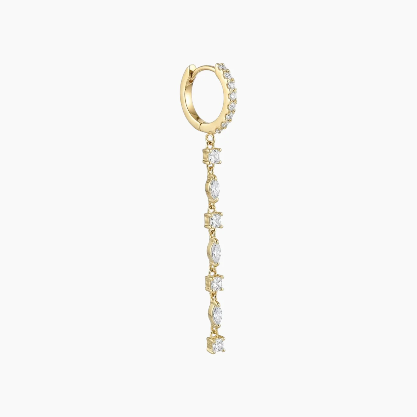 Yellow Gold Drop Earrings
