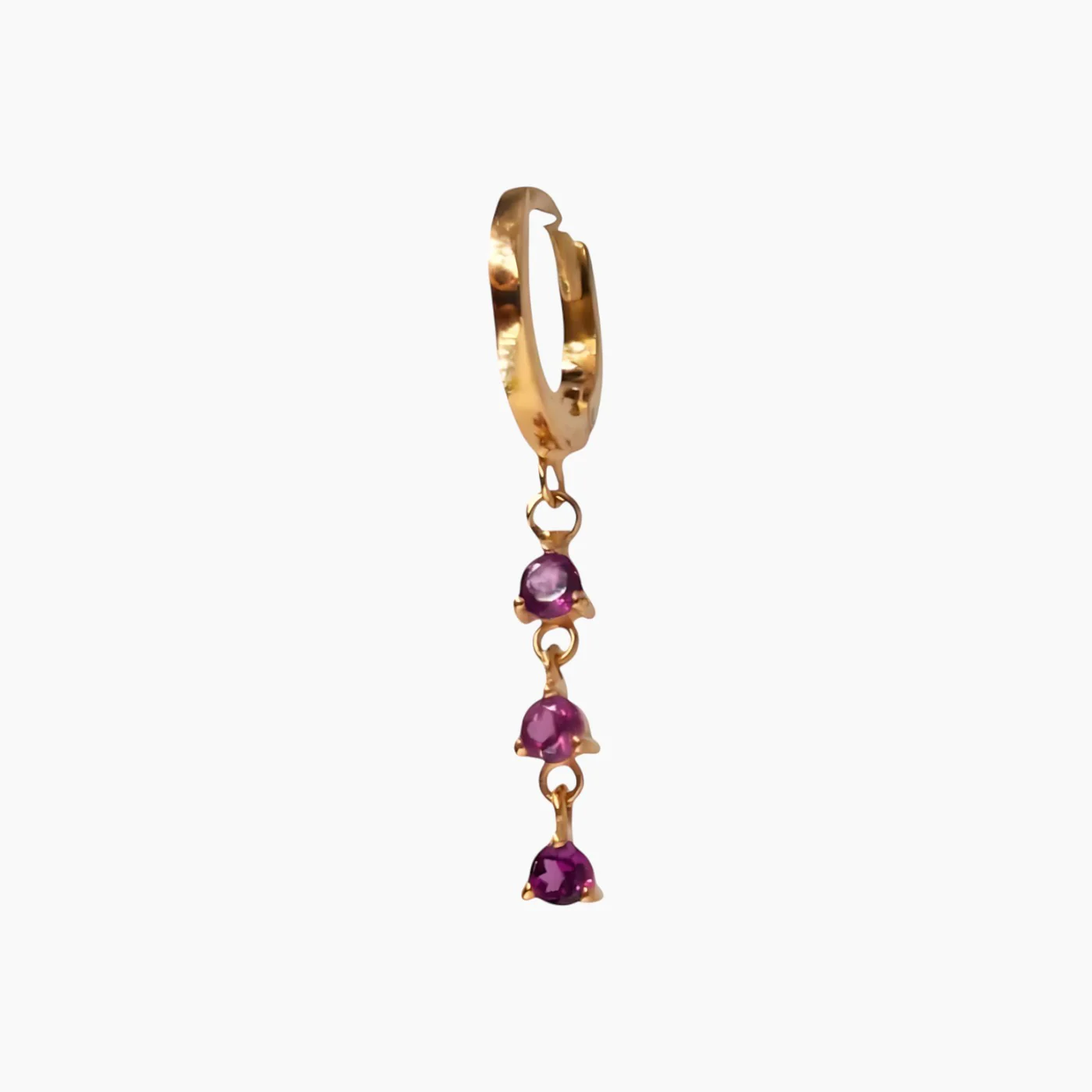 Yellow Gold Hoop Earrings