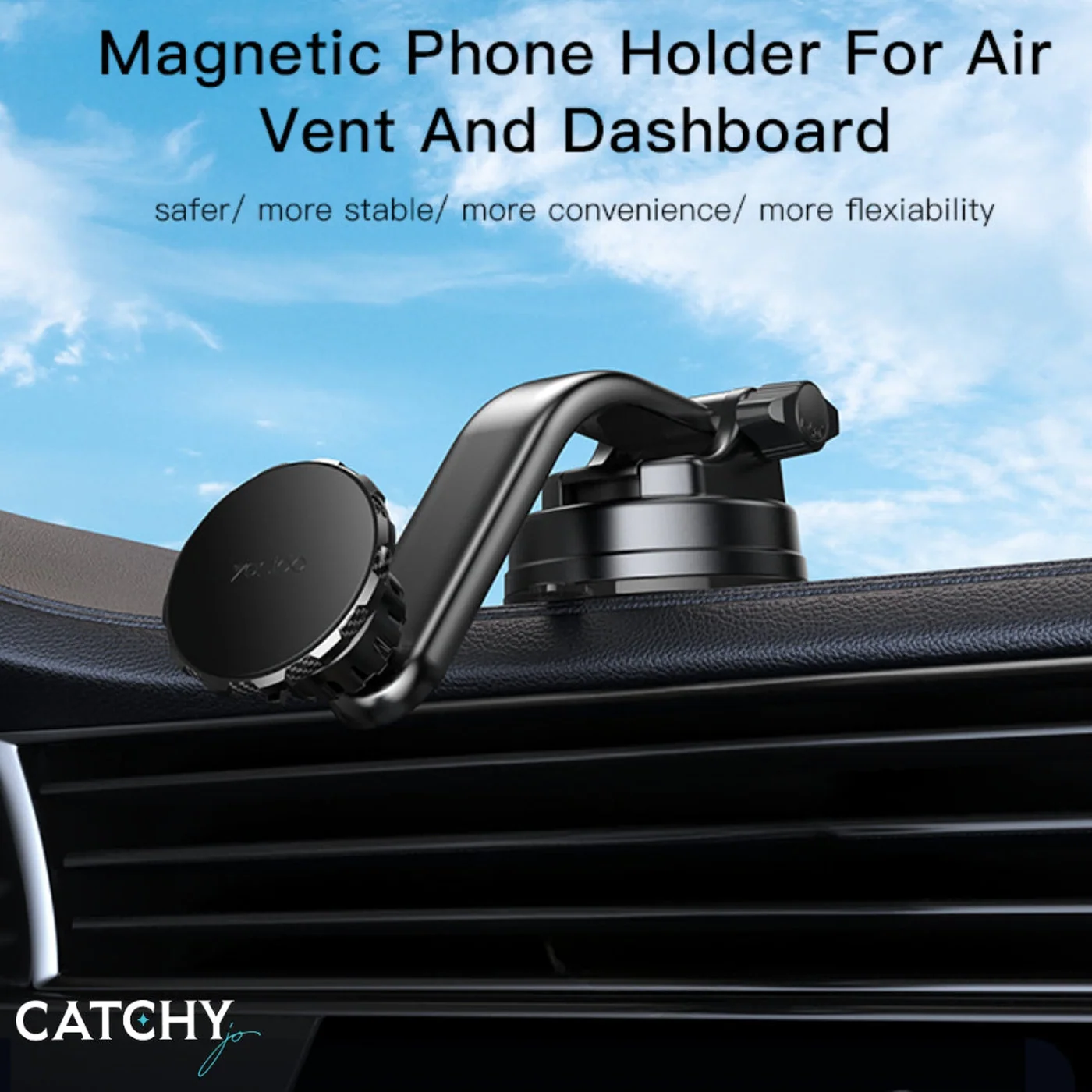 YESIDO C159 Magnetic Car Phone Holder - Image 2