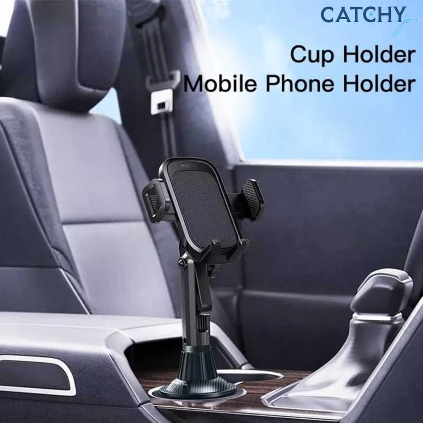 YESIDO C196 Cup Hole Car Phone Holder - Image 6