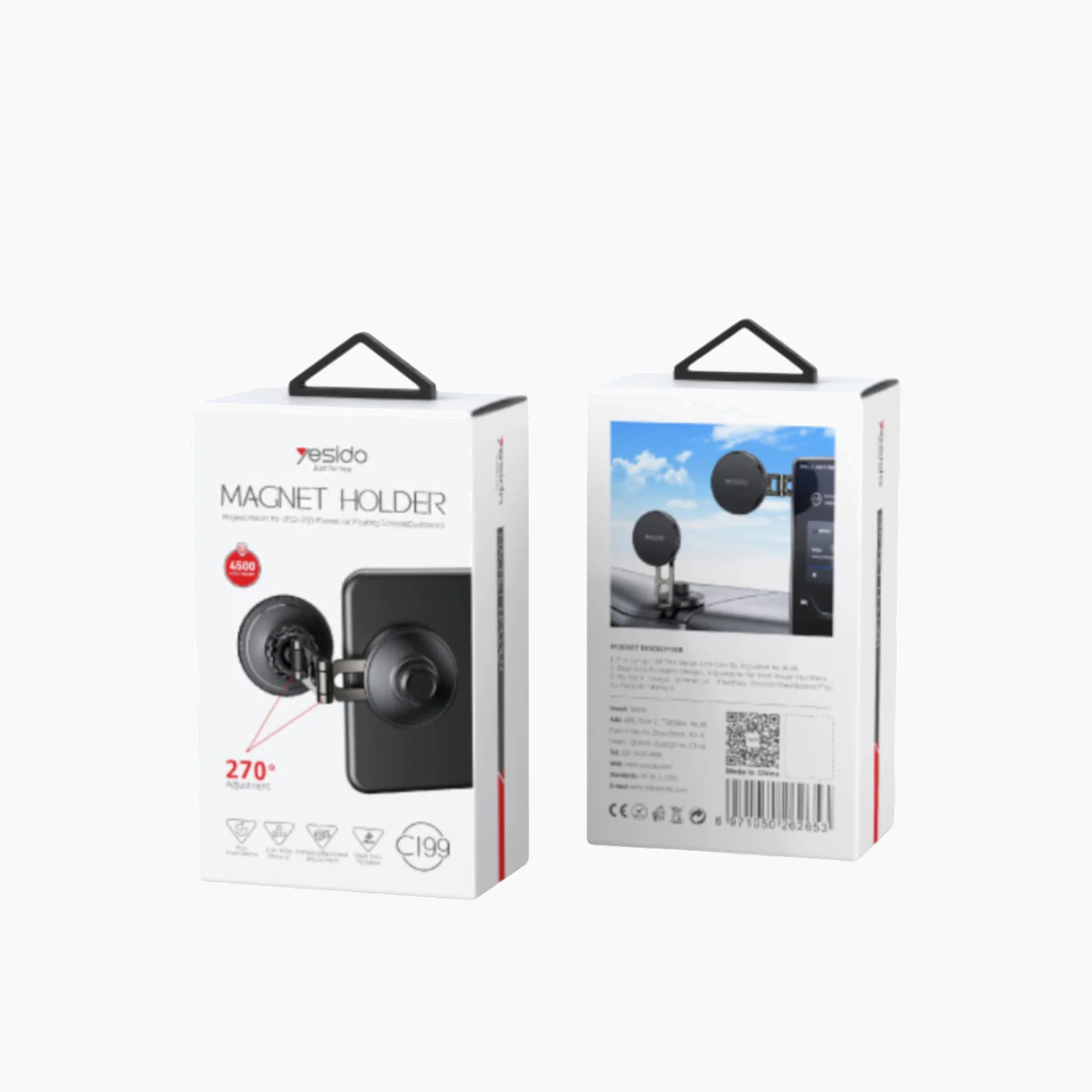 YESIDO C199 MagSafe Interior Car Phone Holder - Image 3