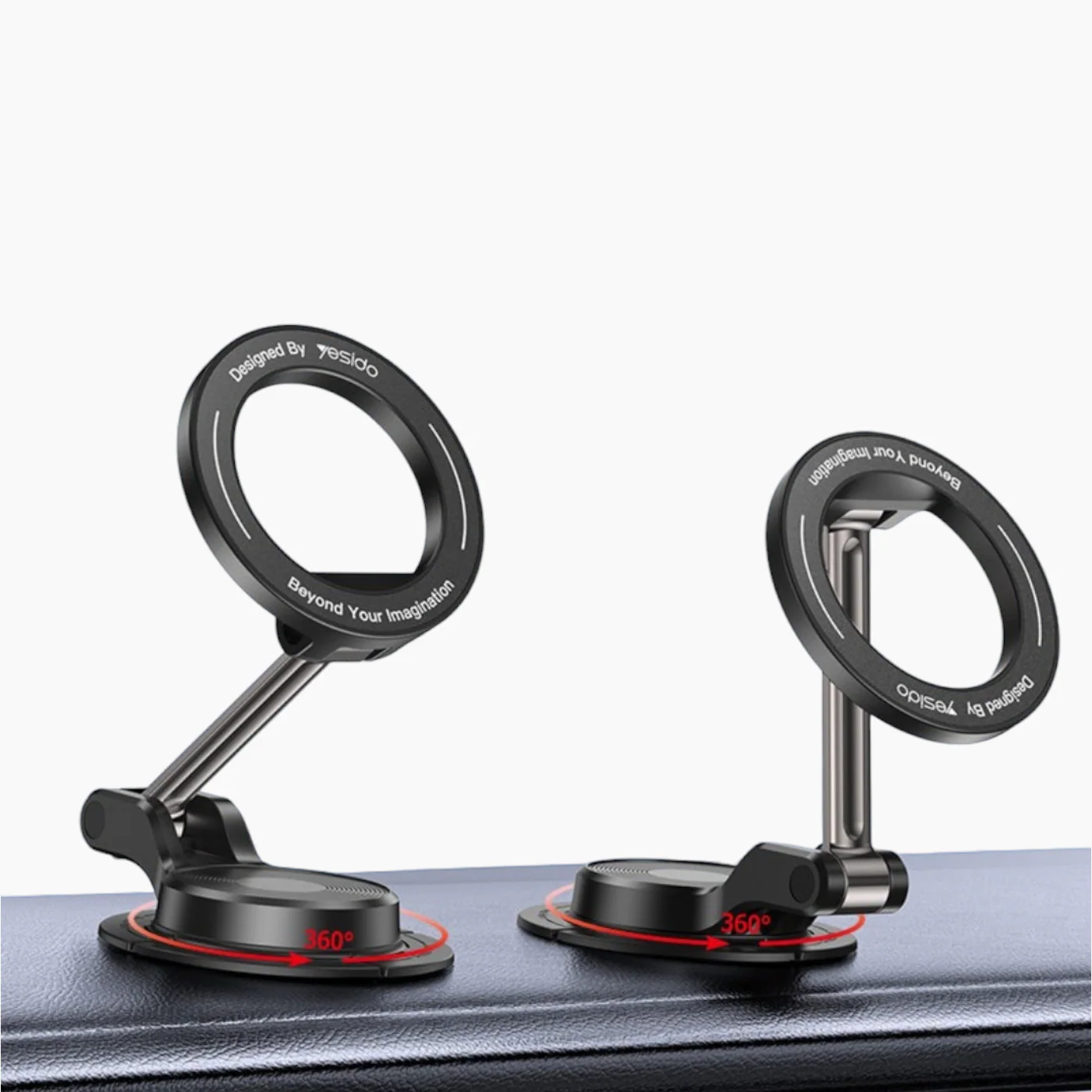 YESIDO C218 360 Rotation Magnetic Car Phone Holder - Image 2