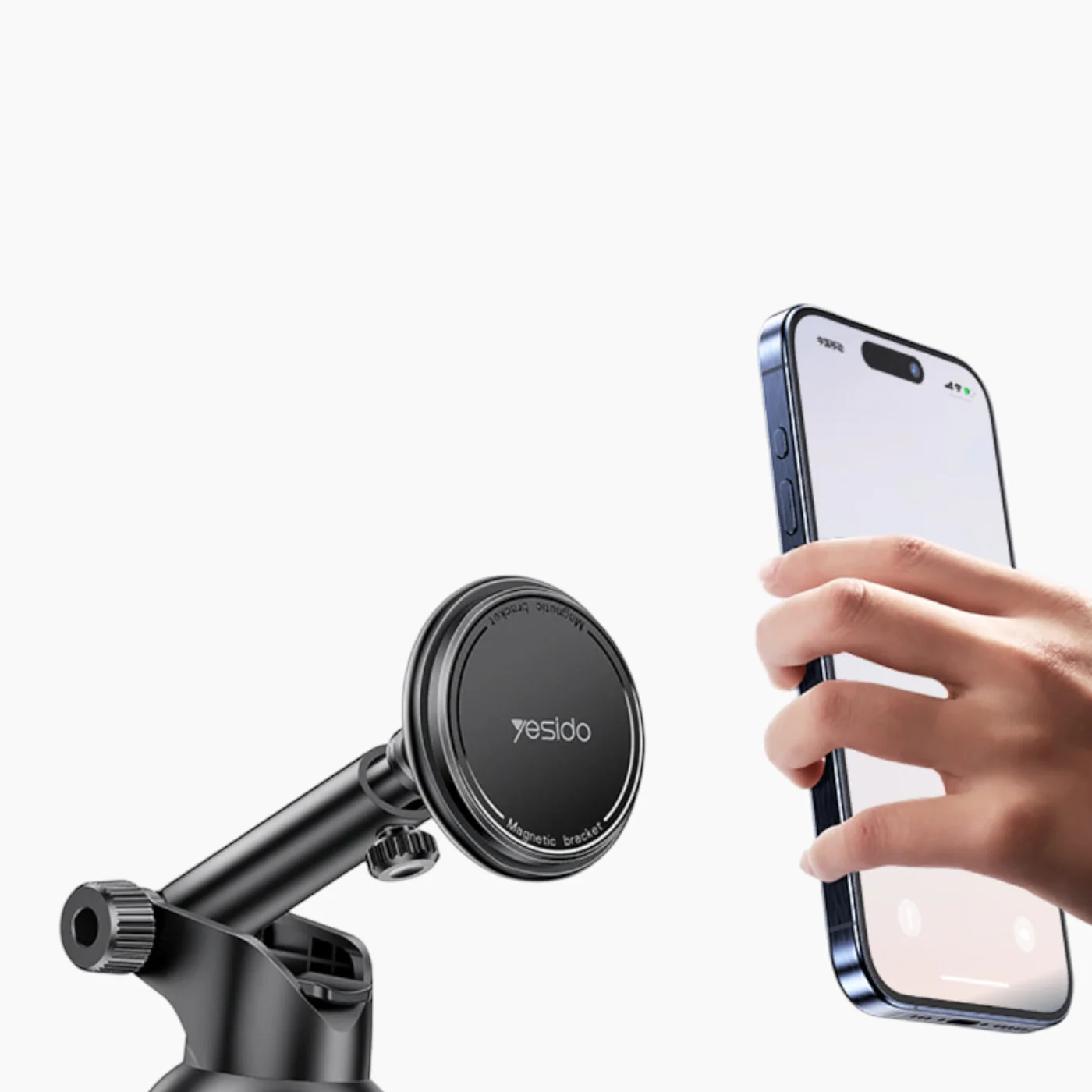 YESIDO C269 Magnetic Suction Cup Car Phone Holder - Image 2
