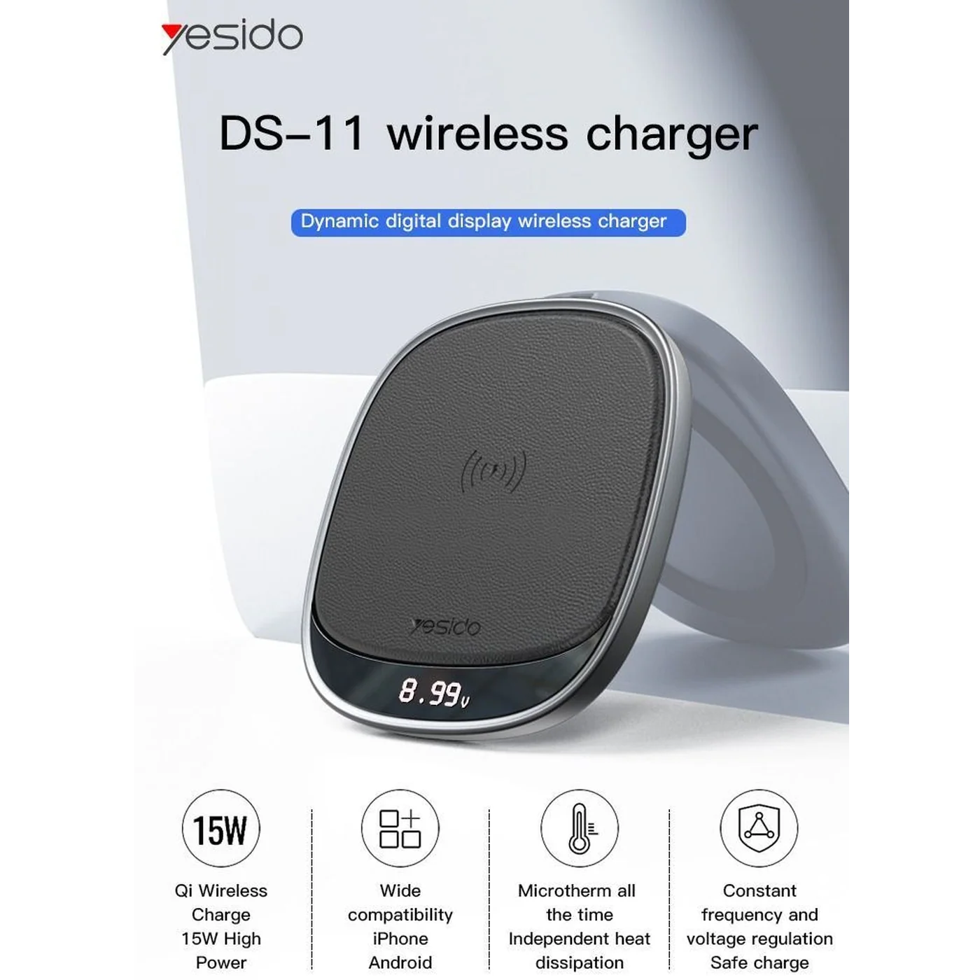 Yesido DS11 Wireless Charger - Image 7