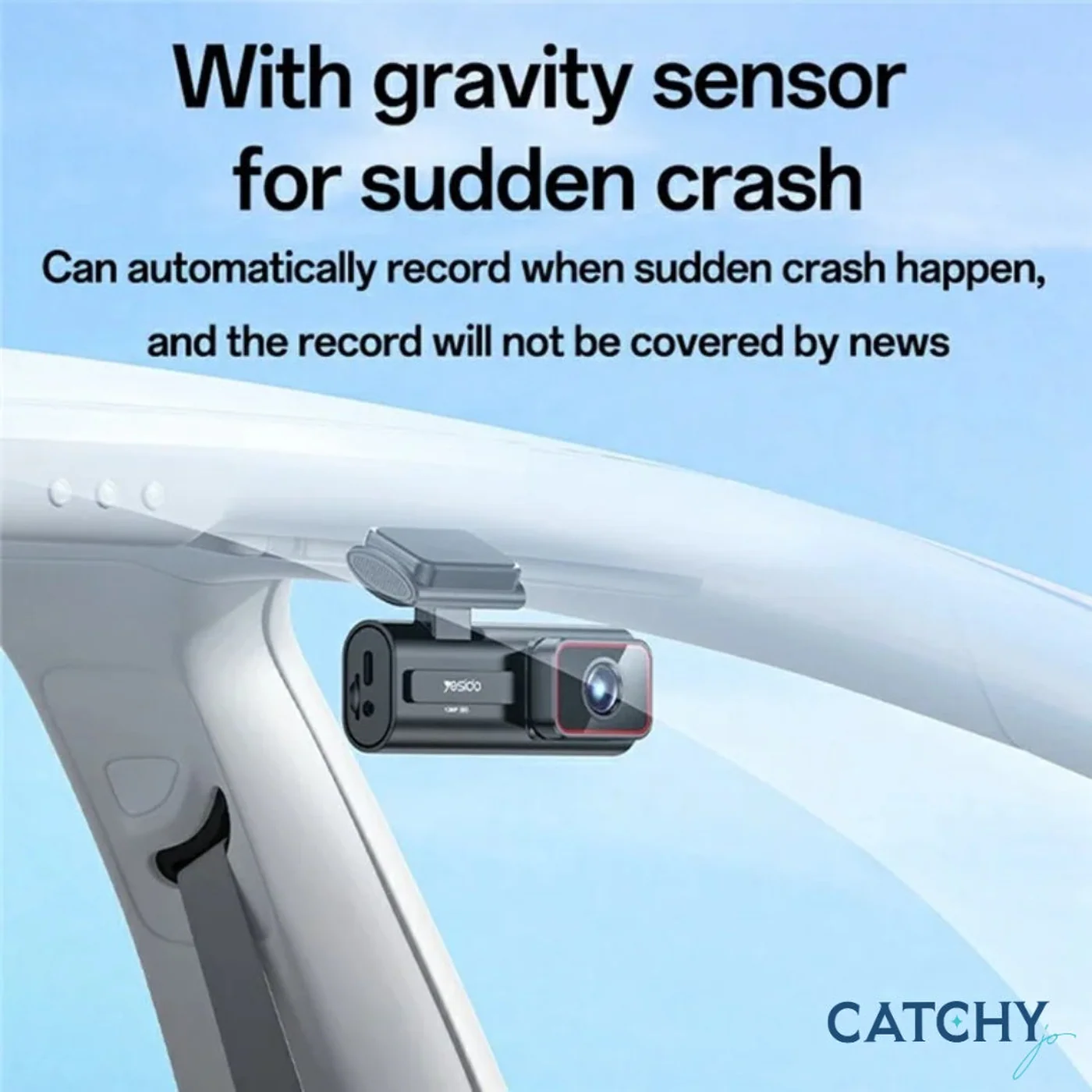 YESIDO KM21 1K High Clear Car Camera - Image 2