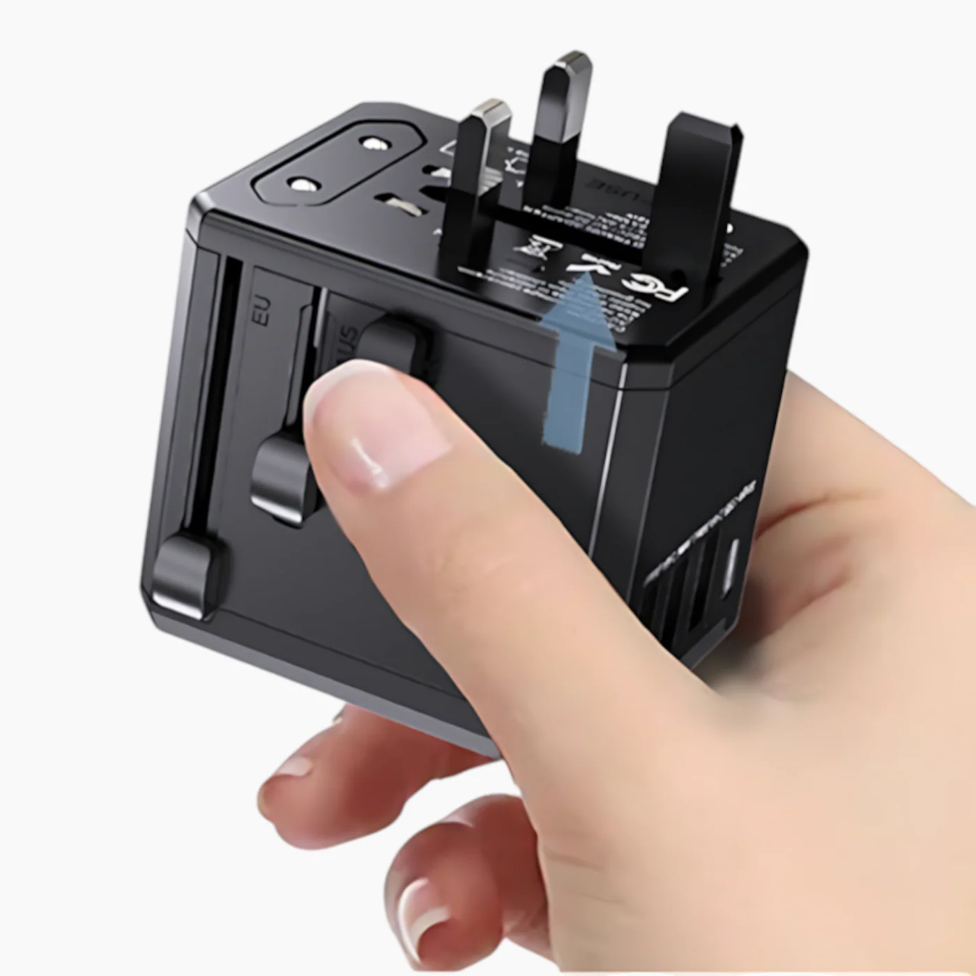 YESIDO MC10 Travel Adapter - Image 4