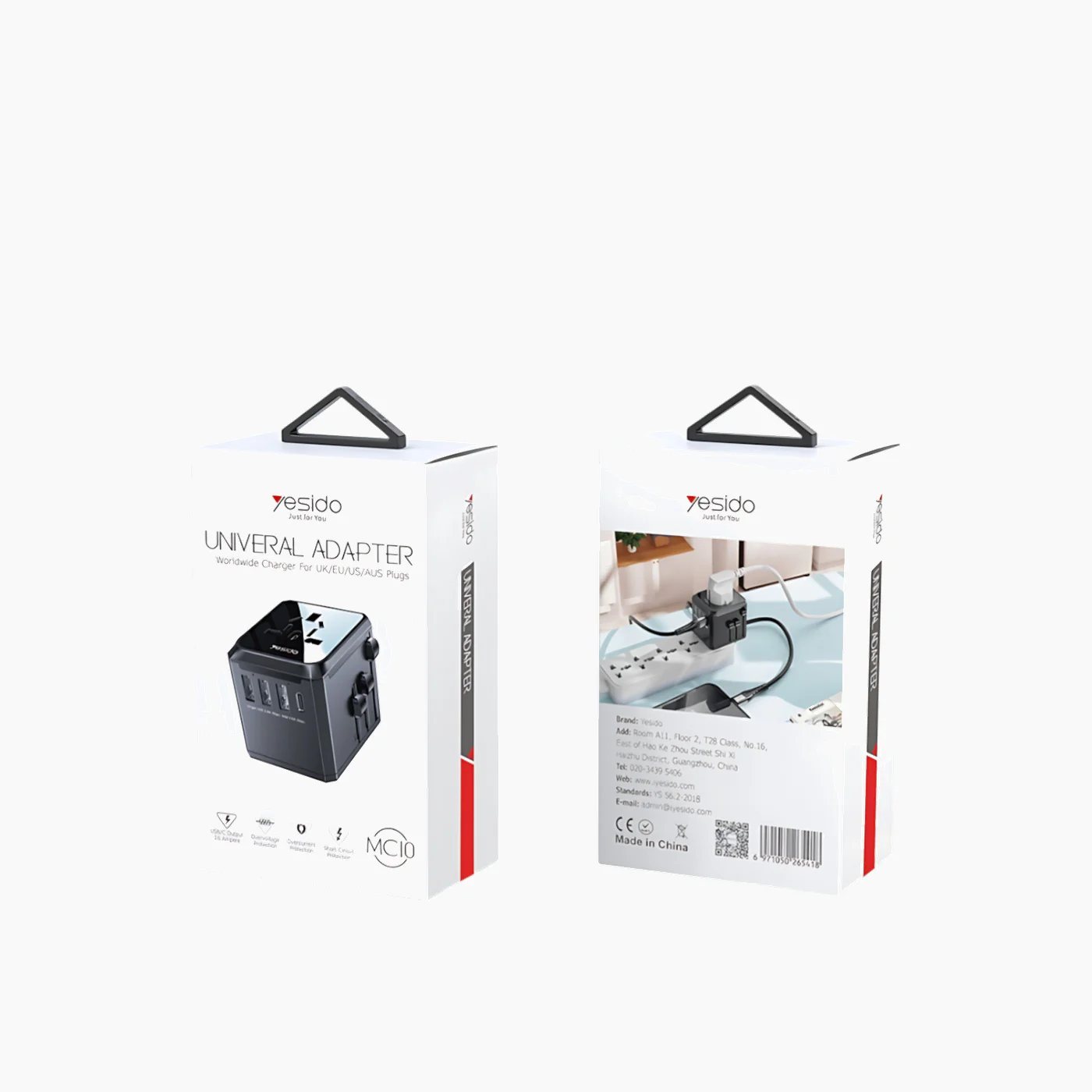 YESIDO MC10 Travel Adapter - Image 5
