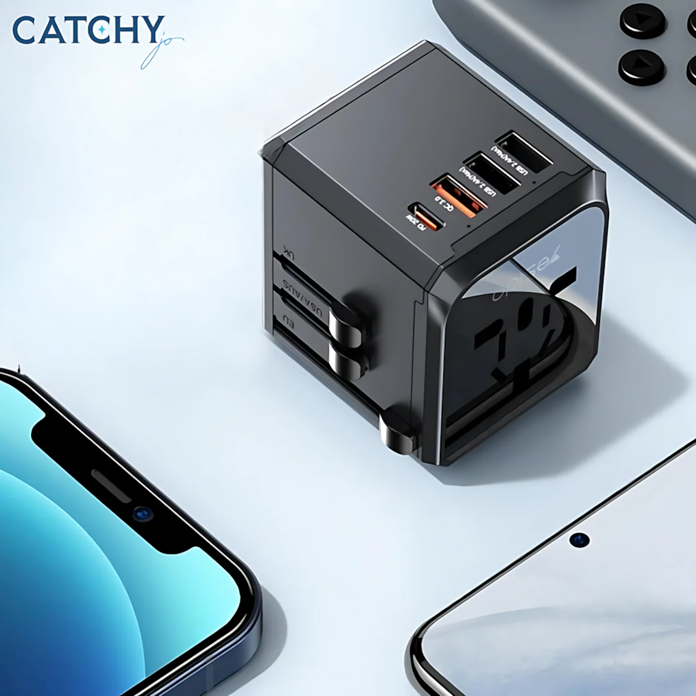 YESIDO MC24 Travel Adapter - Image 4