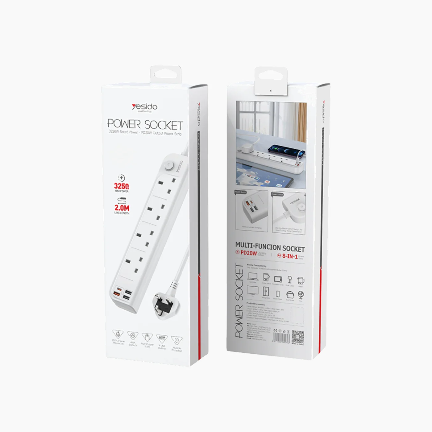 Catchy YESIDO MC27 Power Socket - Image 3