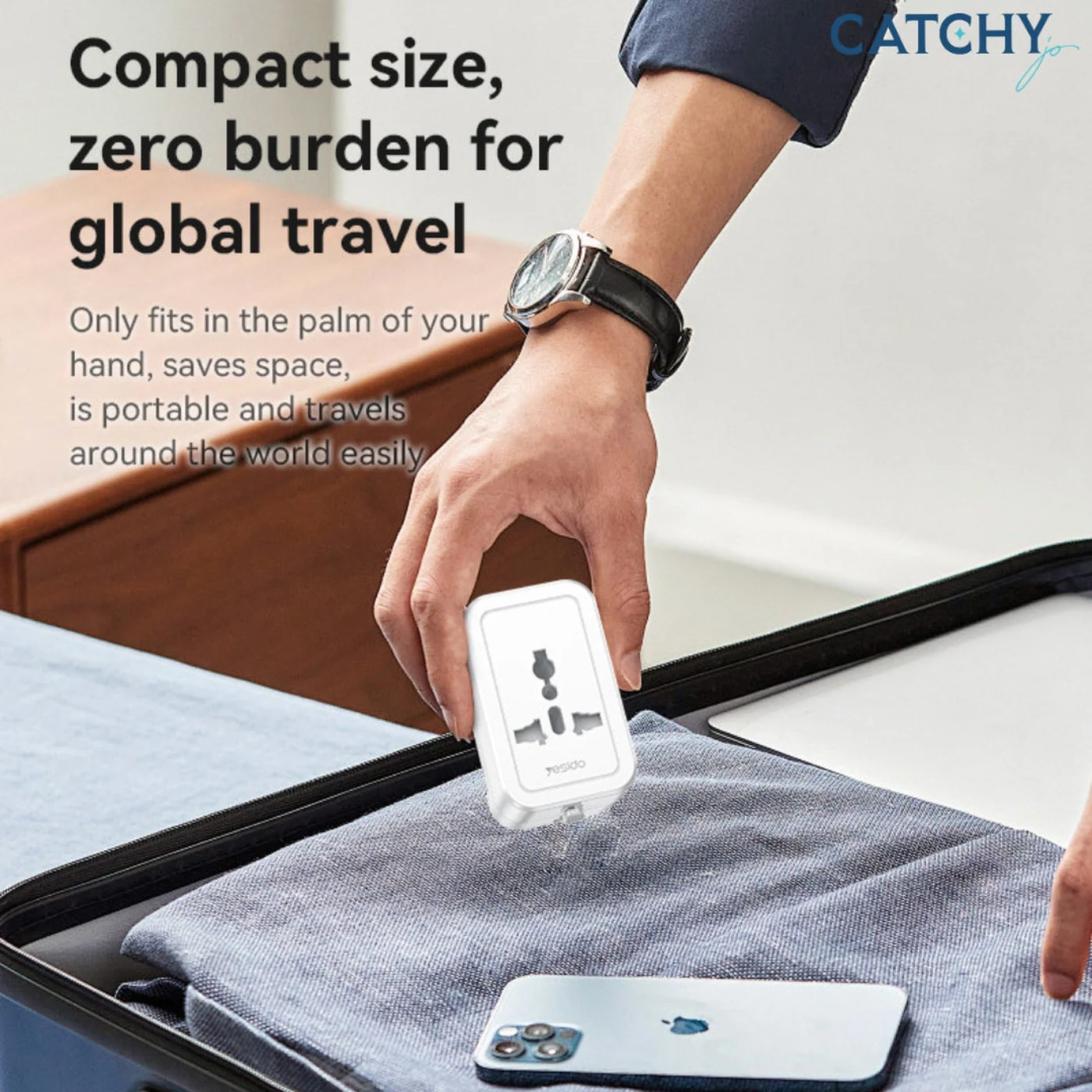 YESIDO MC32 Universal Charging Adapter - Image 2