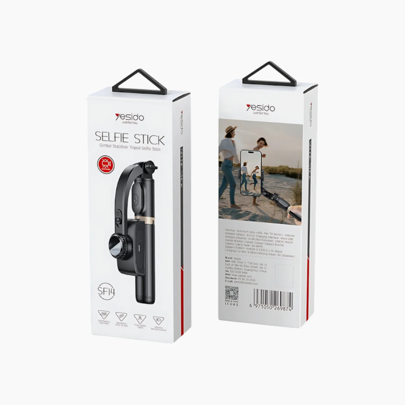 YESIDO SF14 Handheld Gimbal - Image 5