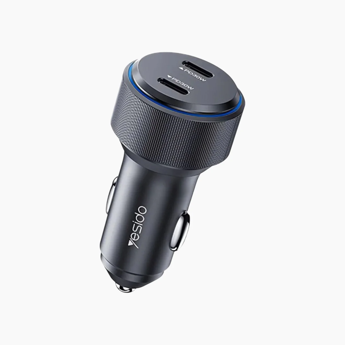 YESIDO Y48 Dual Fast Charging Car Charger Dual (60W)