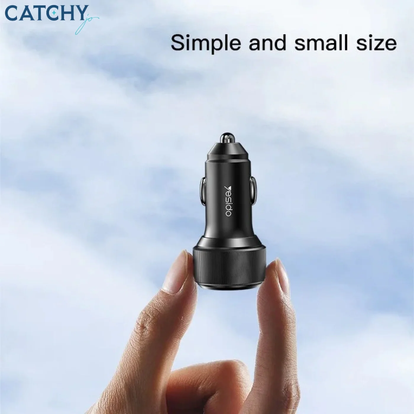 YESIDO Y48 Dual Fast Charging Car Charger Dual (60W) - Image 3