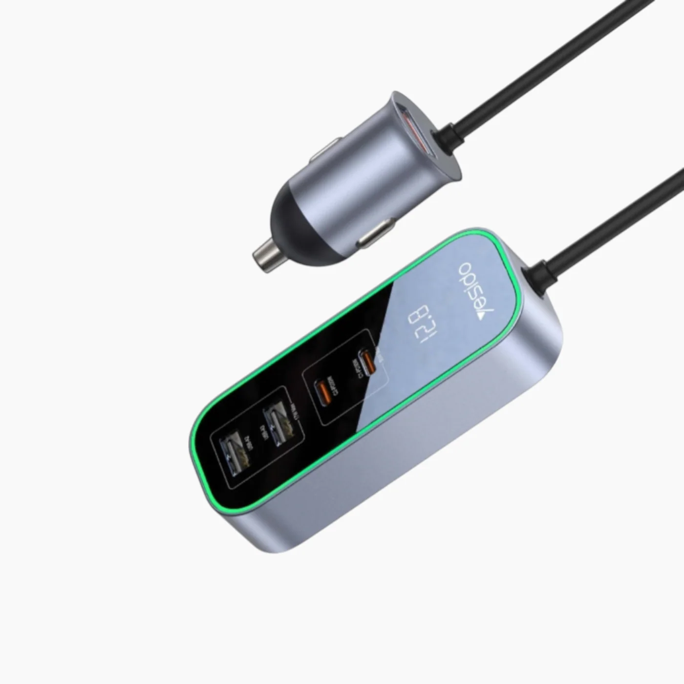 YESIDO Y53 Five Ports Car Charger (97W) - Image 2