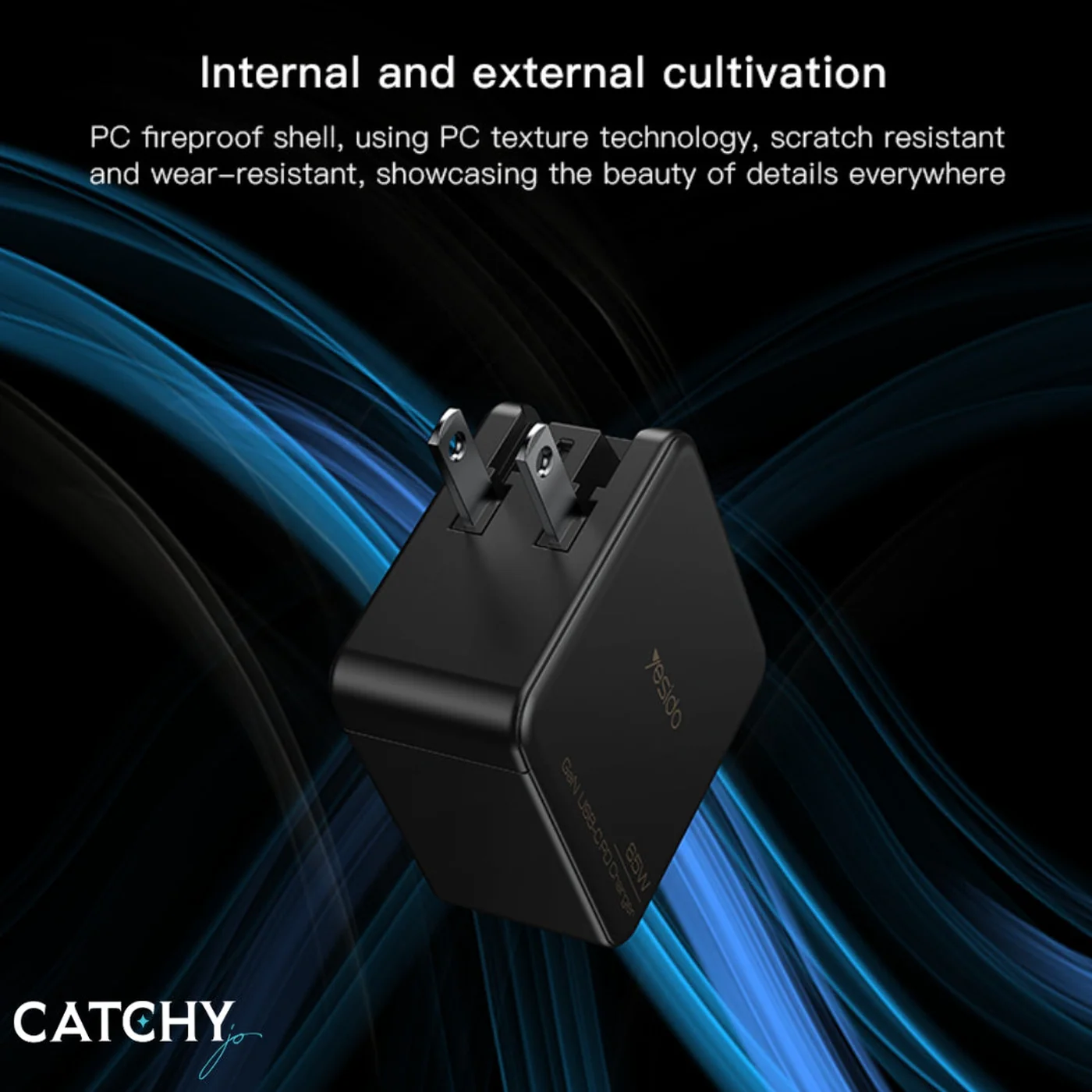 YESIDO YC42 Wall Charger Adapter 65W - Image 2