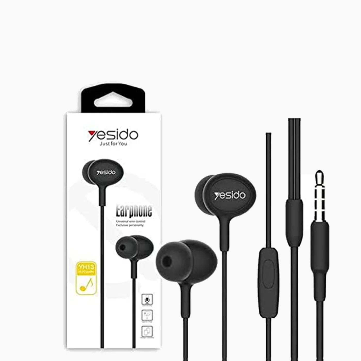 YESIDO YH13 Earphones (3.5mm) - Image 3