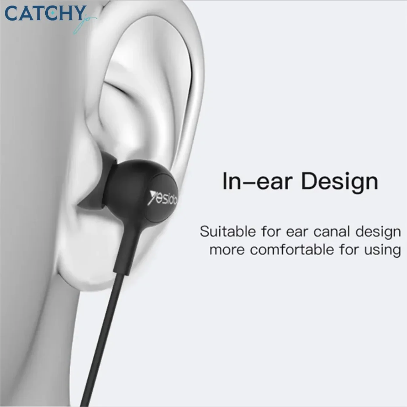 YESIDO YH13 Earphones (3.5mm) - Image 5