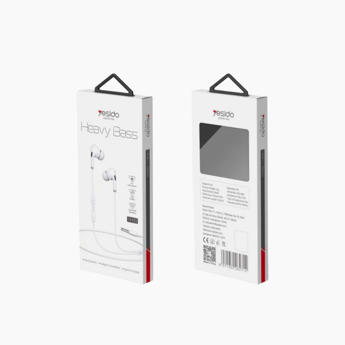 YESIDO YH33 Stereo Wired Earphone - Image 4