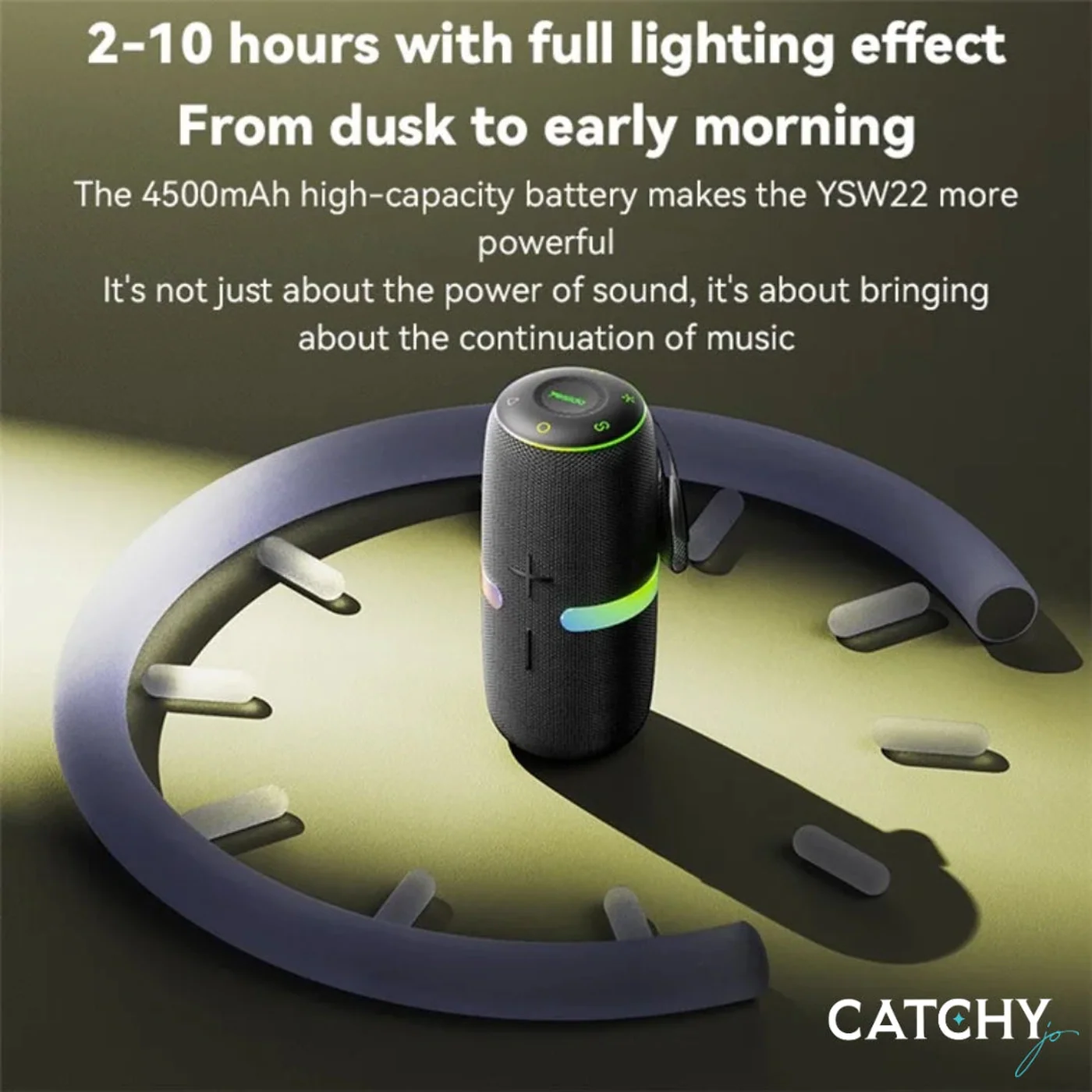 YESIDO YSW22 Portable Bluetooth Speaker - Image 3