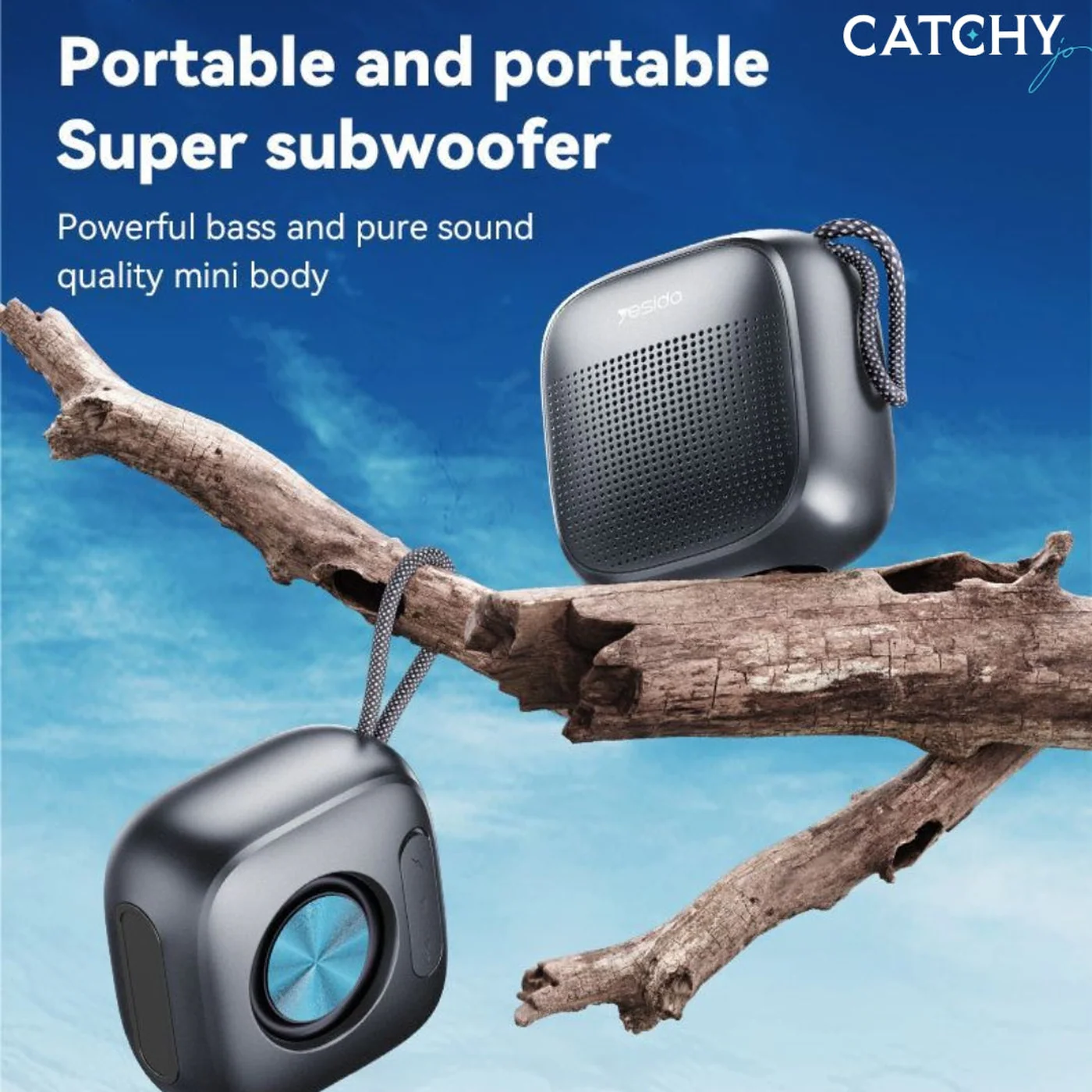 YESIDO YSW24 Mini Portable Wireless Speaker - Image 3