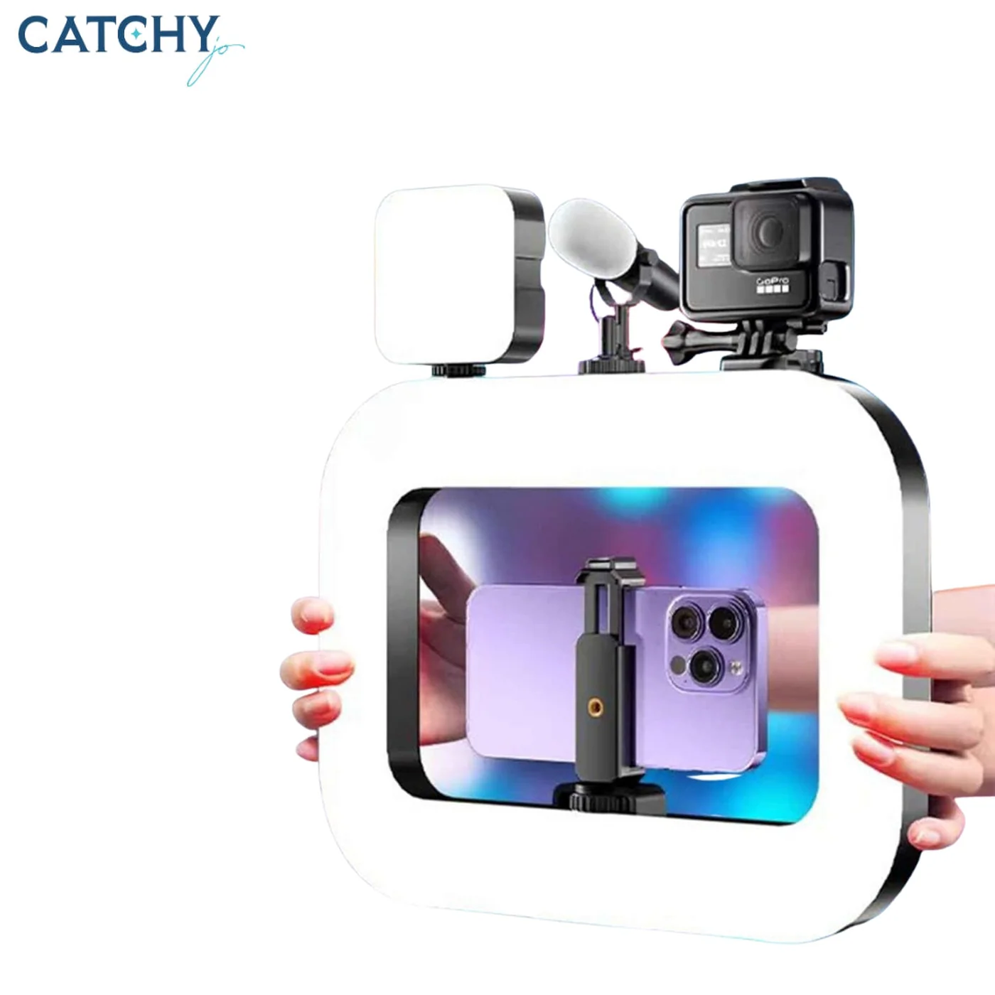 YM200 RGB LED Ring Light Phone - Image 3