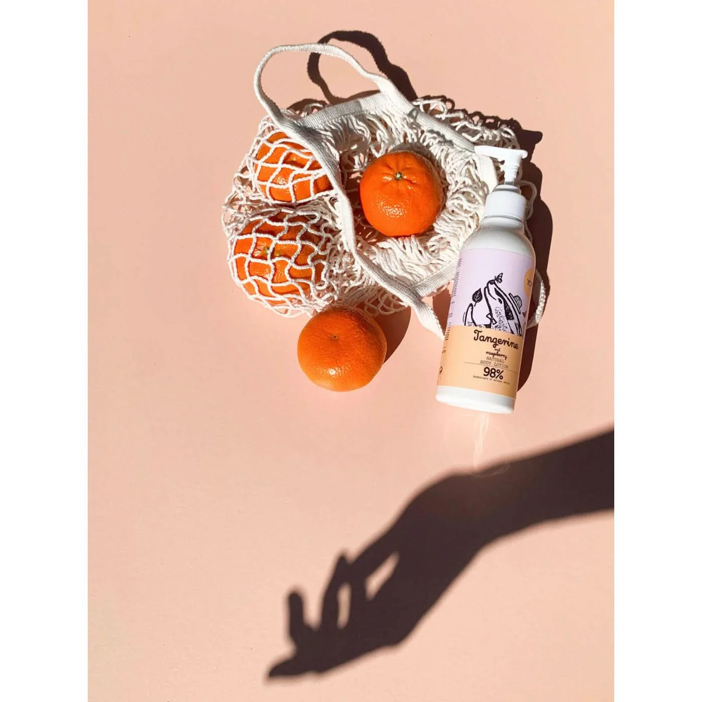 Yope Body Lotion Tangerine and Raspberry - Image 2