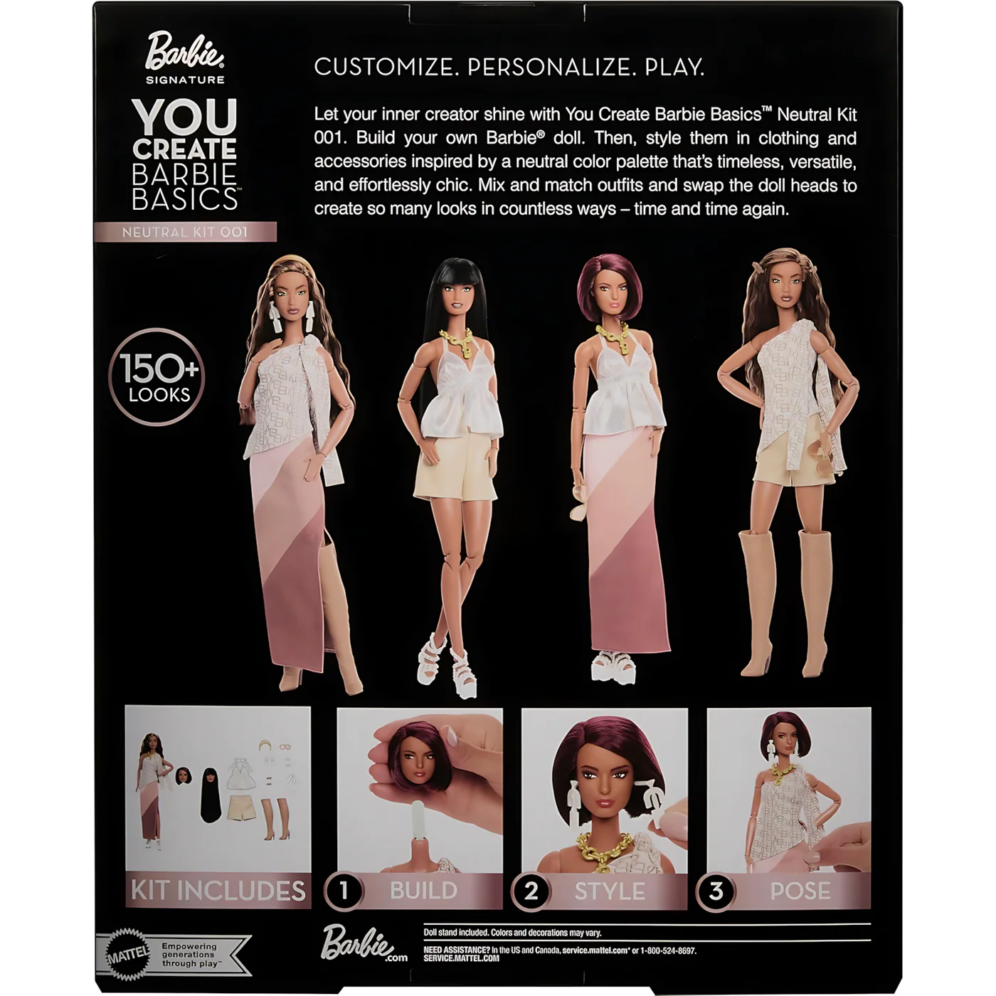 Mattel You Create Barbie Basics (Brunette) - Image 6