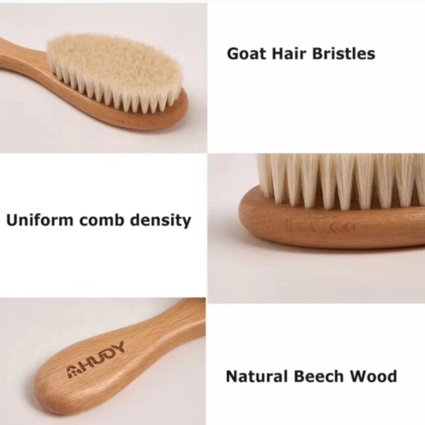 Youha Baby Hairbrush 100% Natural - Image 3