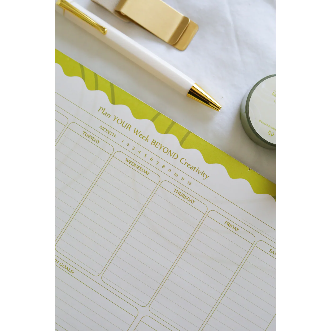 Yours & Beyond Weekly Pad - Image 5